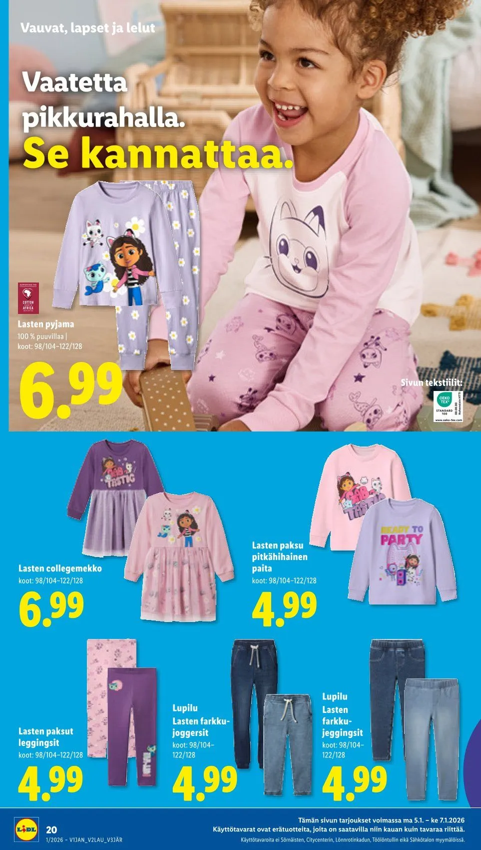 Kaupan Lidl tarjoukset voimassa alkaen 1. tammikuuta - 4. tammikuuta 2026 - Tarjouslehti sivu 26