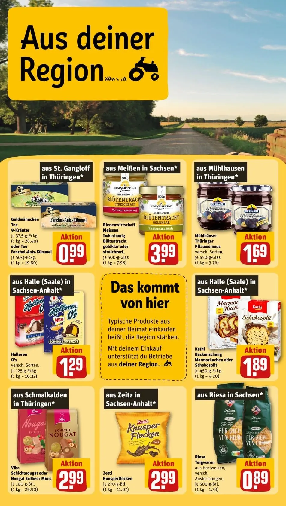 REWE Angebote von 1. September bis 7. September 2025 - Prospekt seite 23