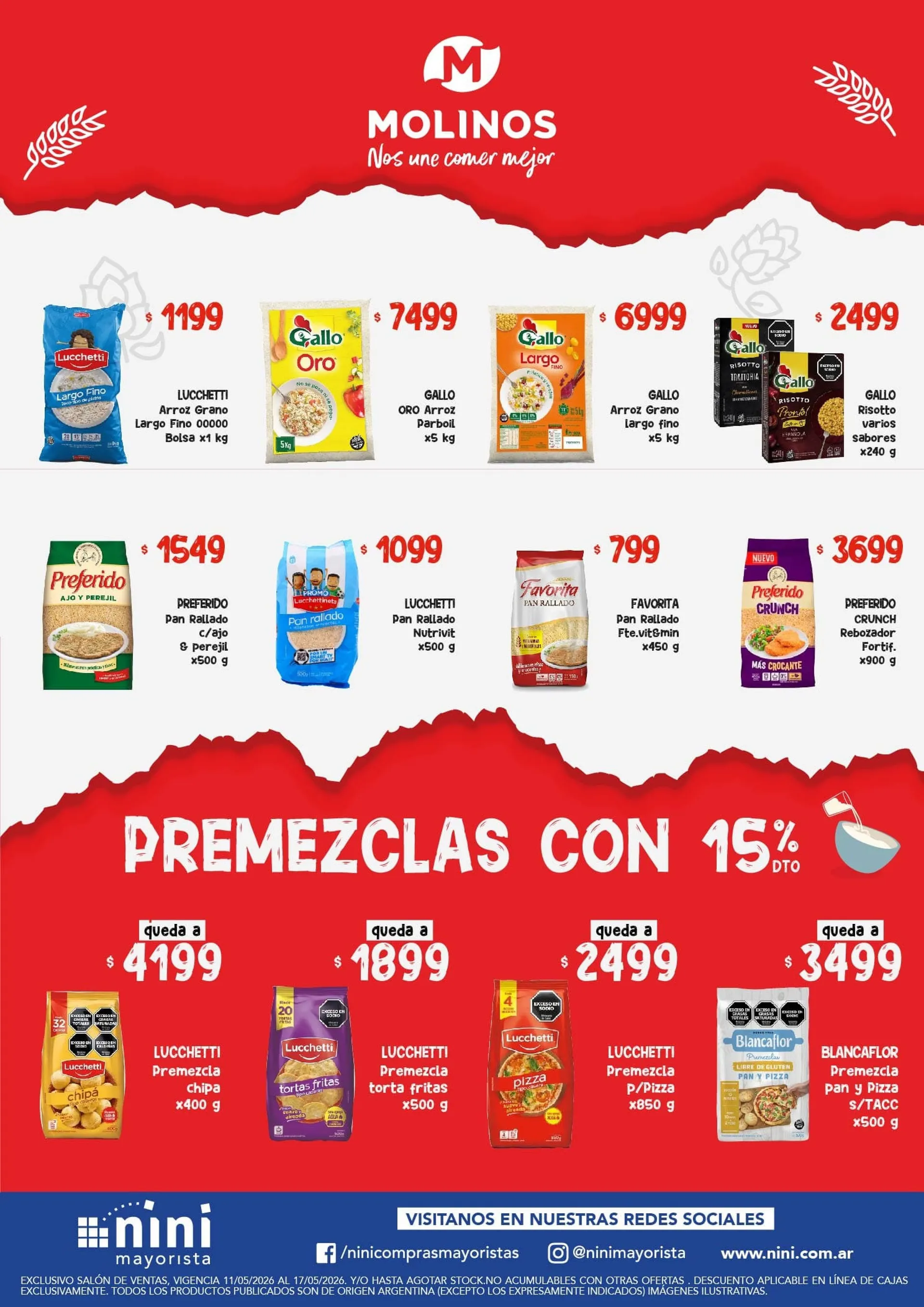 Ofertas de Ofertas Nini Mayorista 11 de mayo al 17 de mayo 2026 - Página 26 del catálogo