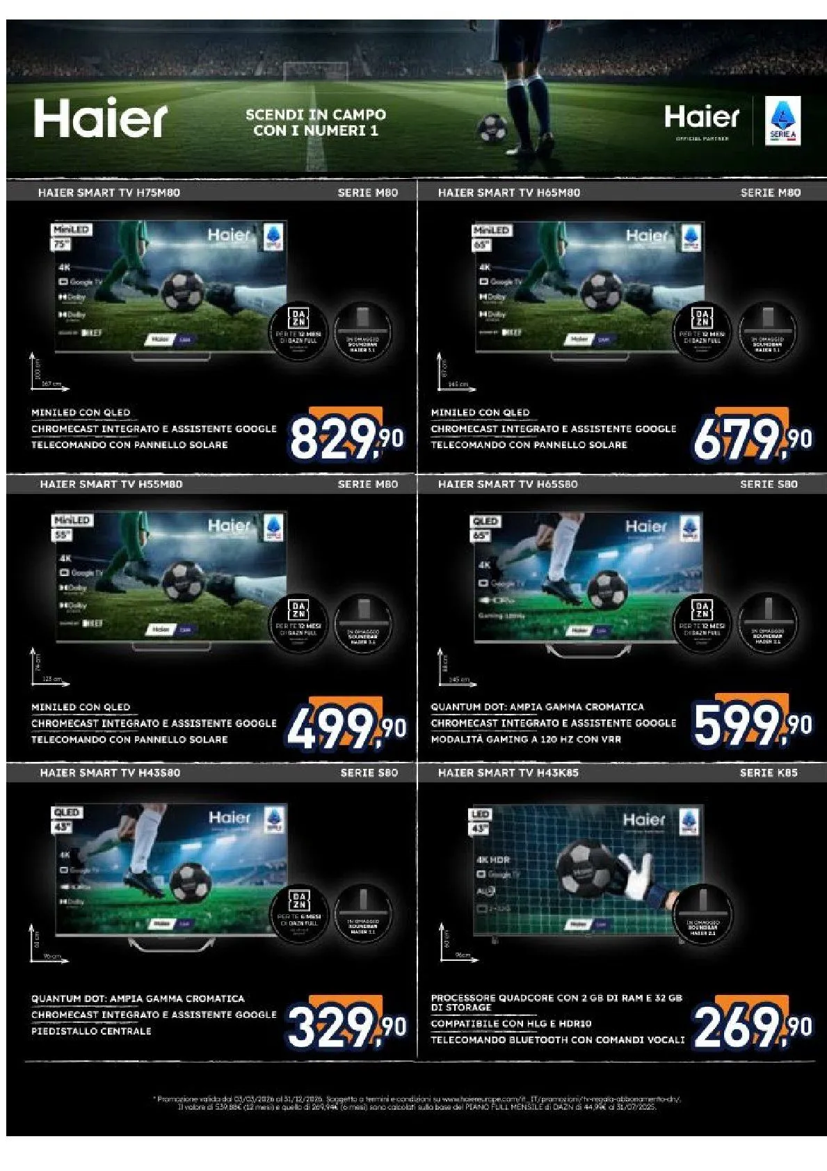 Volantini Unieuro da 20 marzo a 2 aprile di 2026 - Pagina del volantino 25