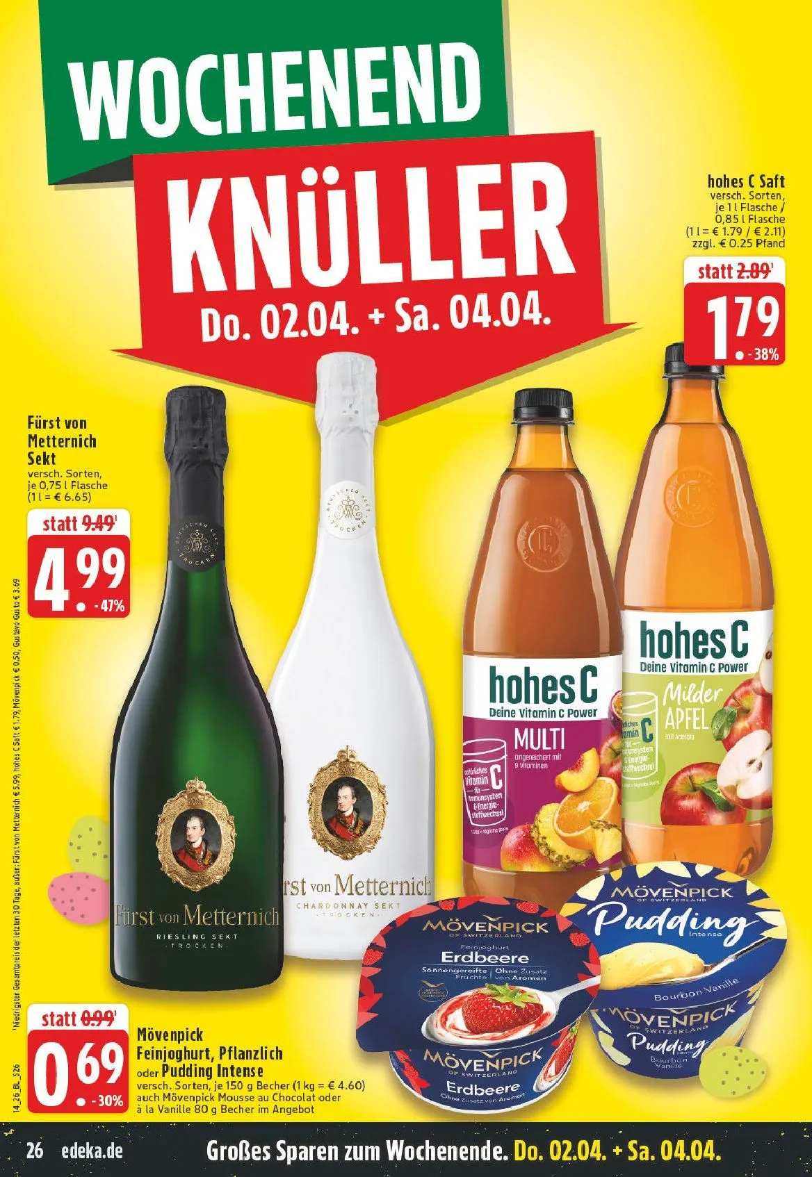 Edeka Angebote von 30. März bis 4. April 2026 - Prospekt seite 26