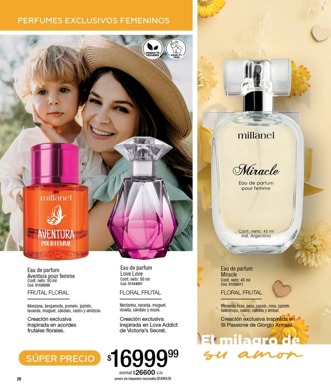 Ofertas de  Ofertas Millanel 15 de septiembre al 19 de octubre 2025 - Página 26 del catálogo