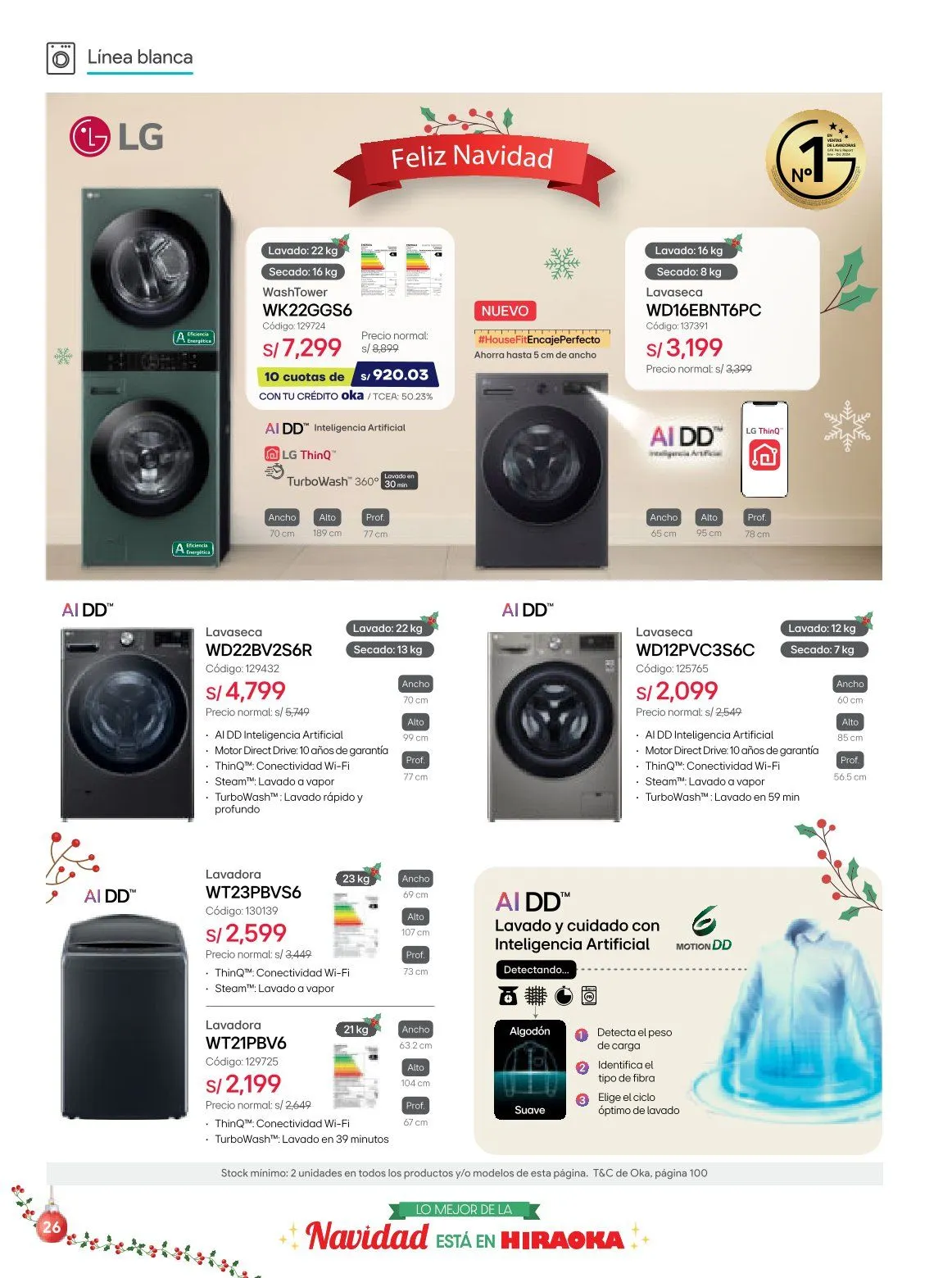 Catalogo de Hiraoka Ofertas 9 de diciembre al 31 de diciembre 2025 - Pag 26