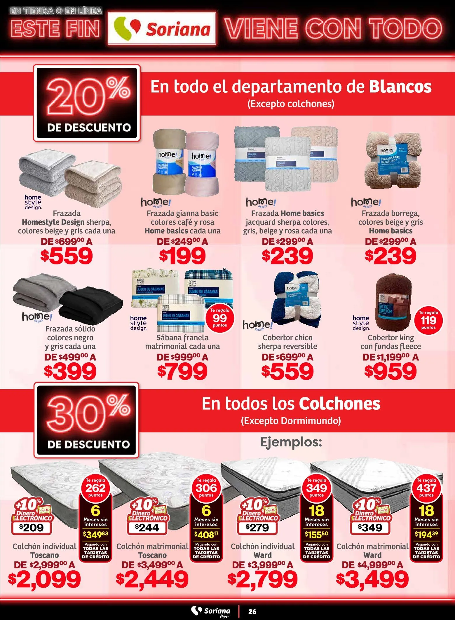 Catálogo de Soriana Ofertas 6 de noviembre al 12 de noviembre 2025 - Pagina 26