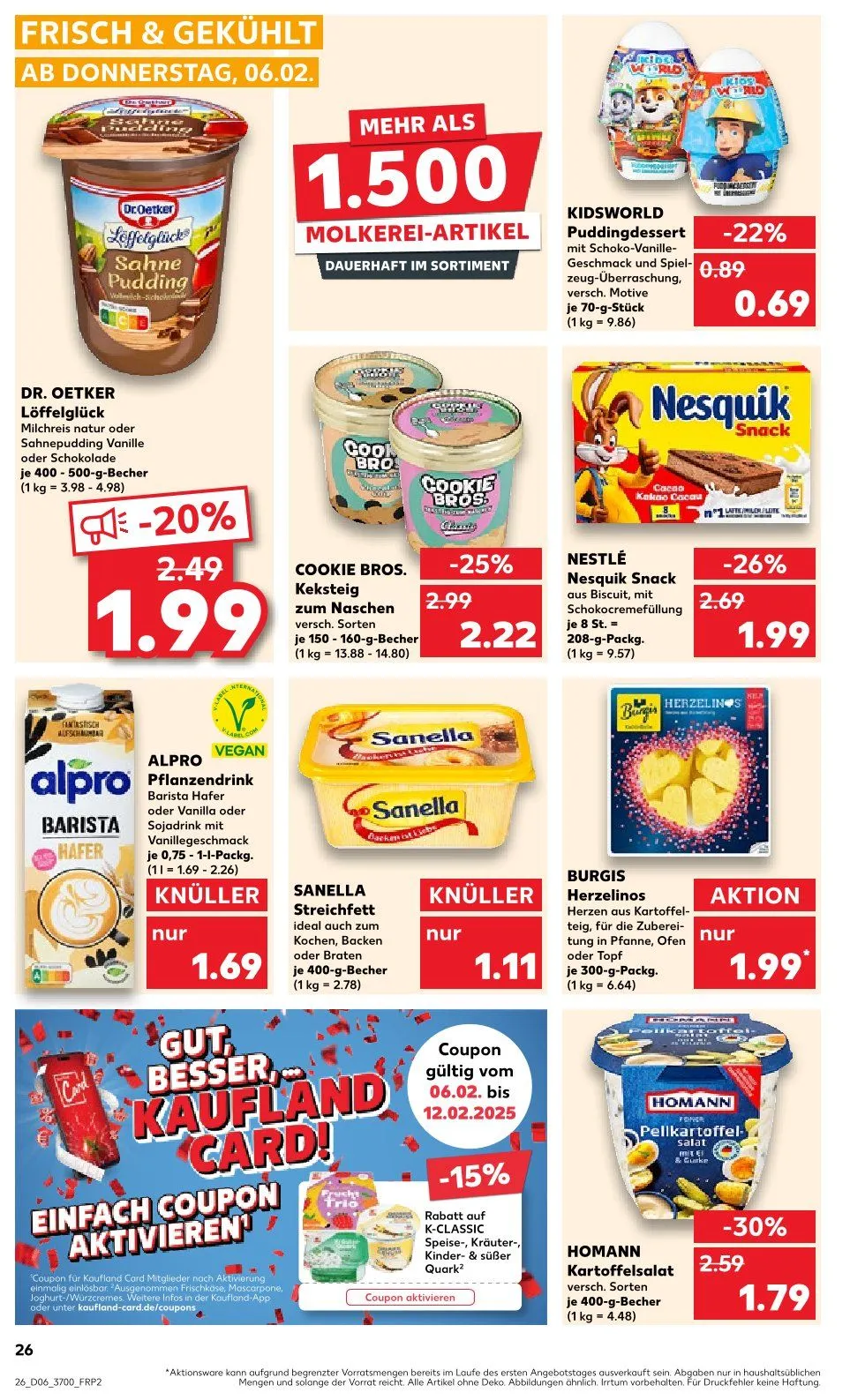 Kaufland Prospekt von 6. Februar bis 12. Februar 2025 - Prospekt seite 26