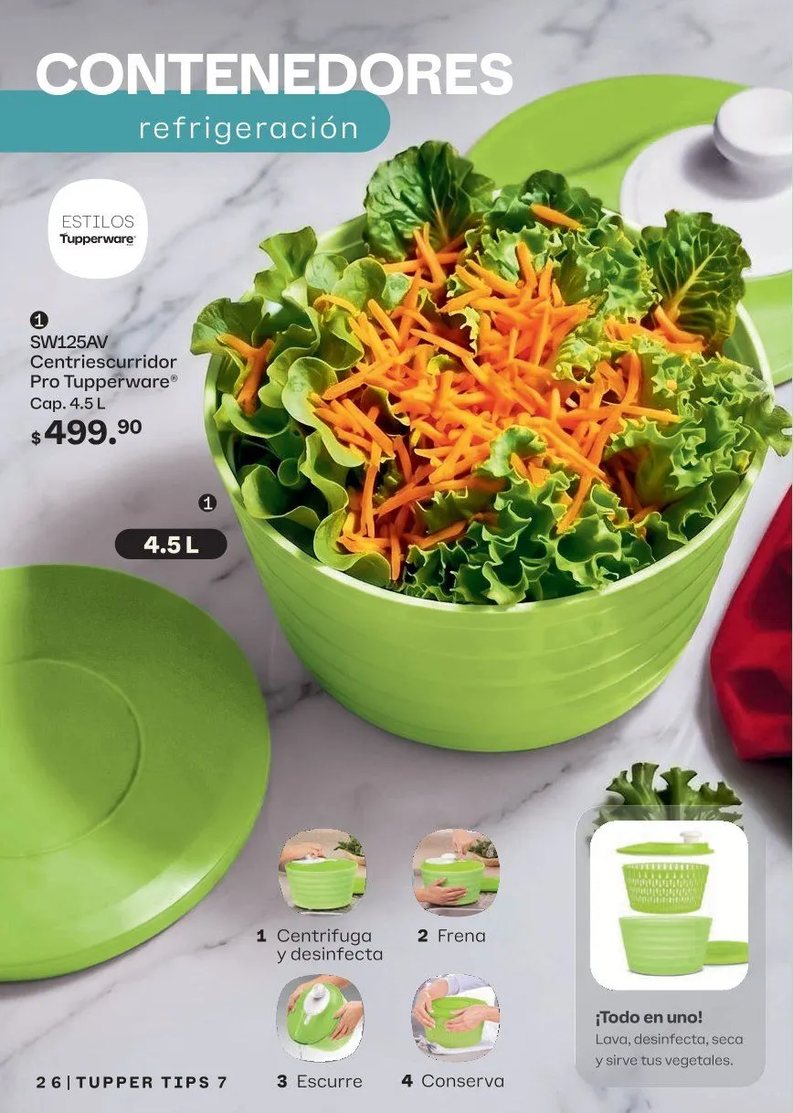 Catálogo de Tupperware Ofertas 15 de junio al 12 de julio 2026 - Pagina 26