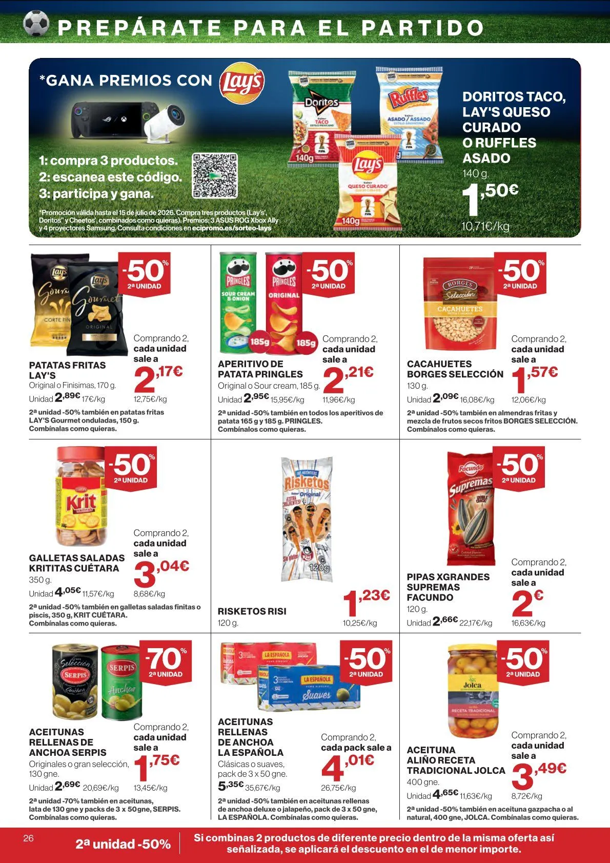 Catálogo de Hipercor Ofertas 18 de junio al 30 de junio 2026 - Página 26