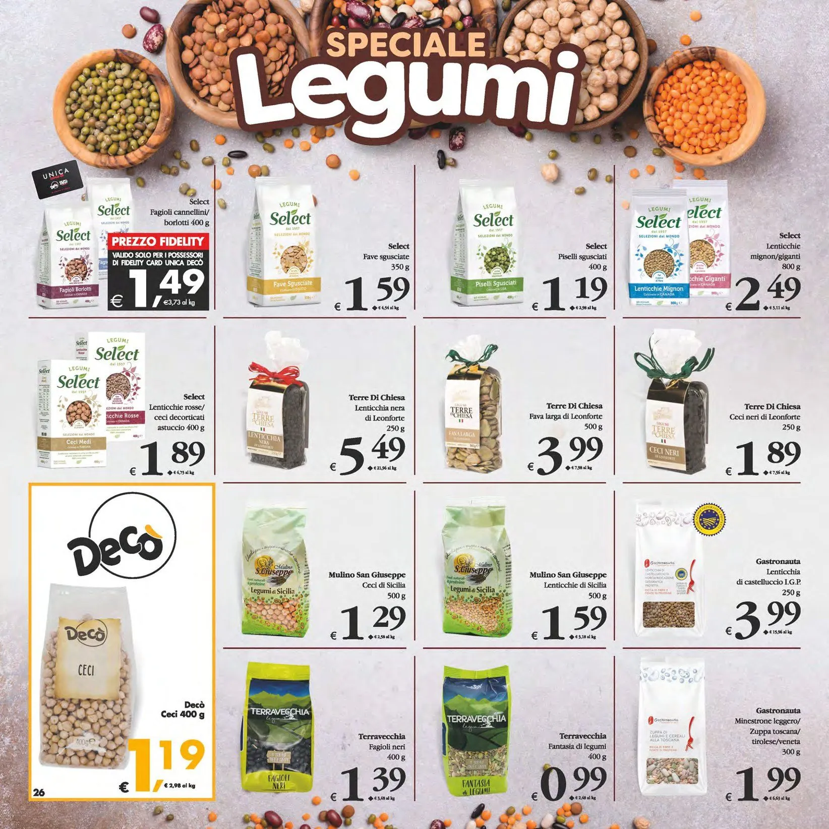 Volantini Deco Supermercati da 23 gennaio a 2 febbraio di 2026 - Pagina del volantino 26
