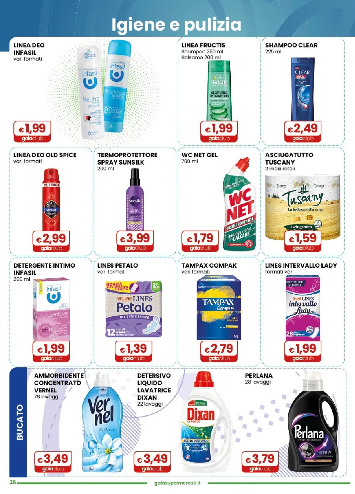 Volantini Gala Supermercati da 29 luglio a 10 agosto di 2026 - Pagina del volantino 26
