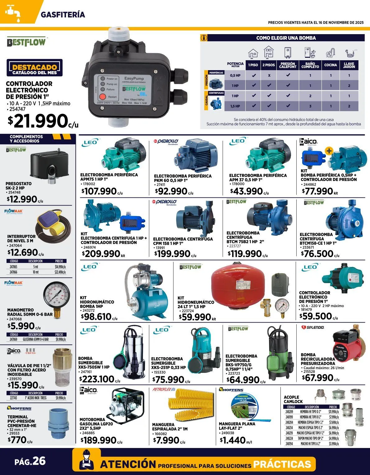 Catálogo de Construmart Ofertas 13 de noviembre al 30 de noviembre 2025 - Página 26