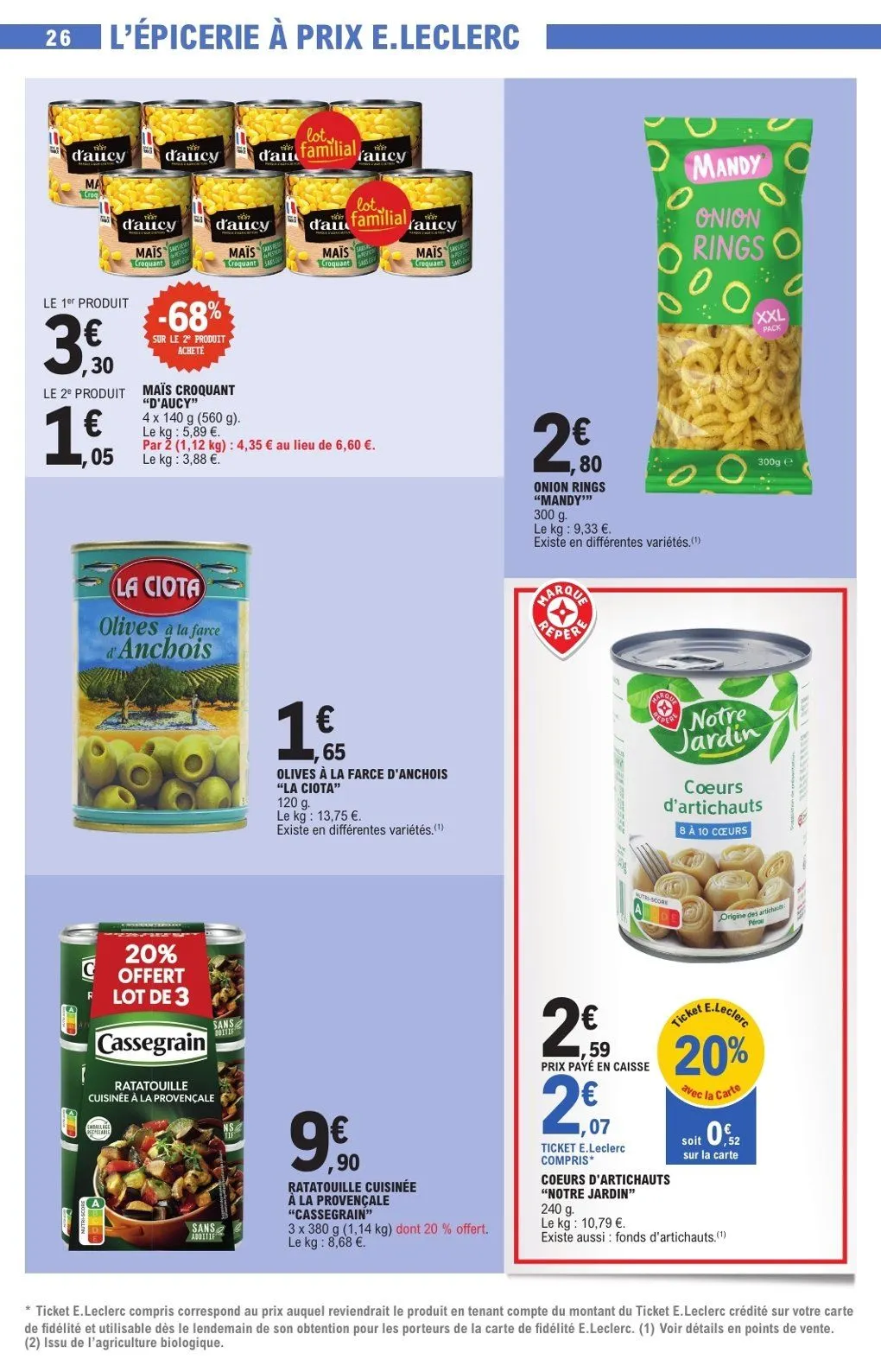 Catalogues E.Leclerc du 16 juin au 20 juin 2026 - Catalogue page 26