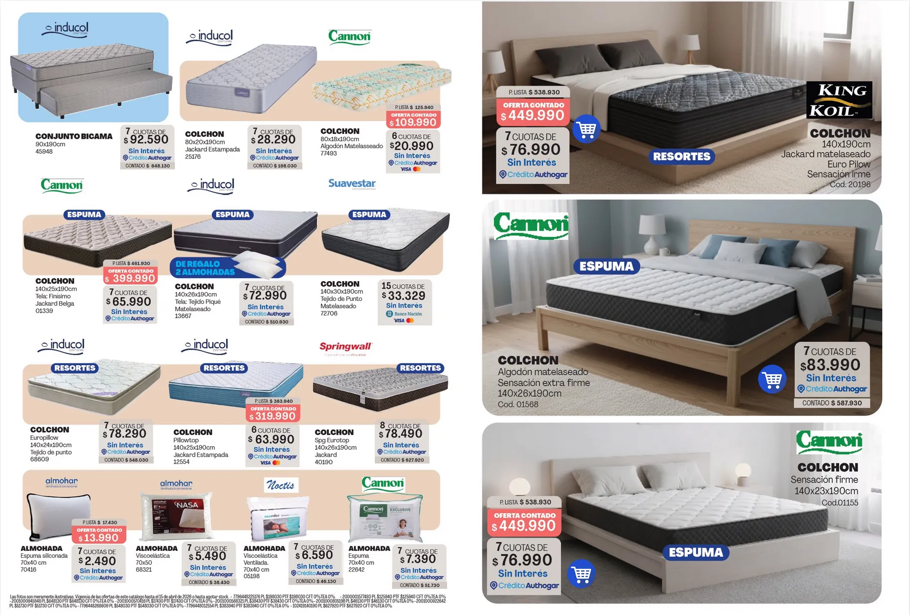 Ofertas de  Authogar Ofertas 1 de abril al 30 de abril 2026 - Página 26 del catálogo