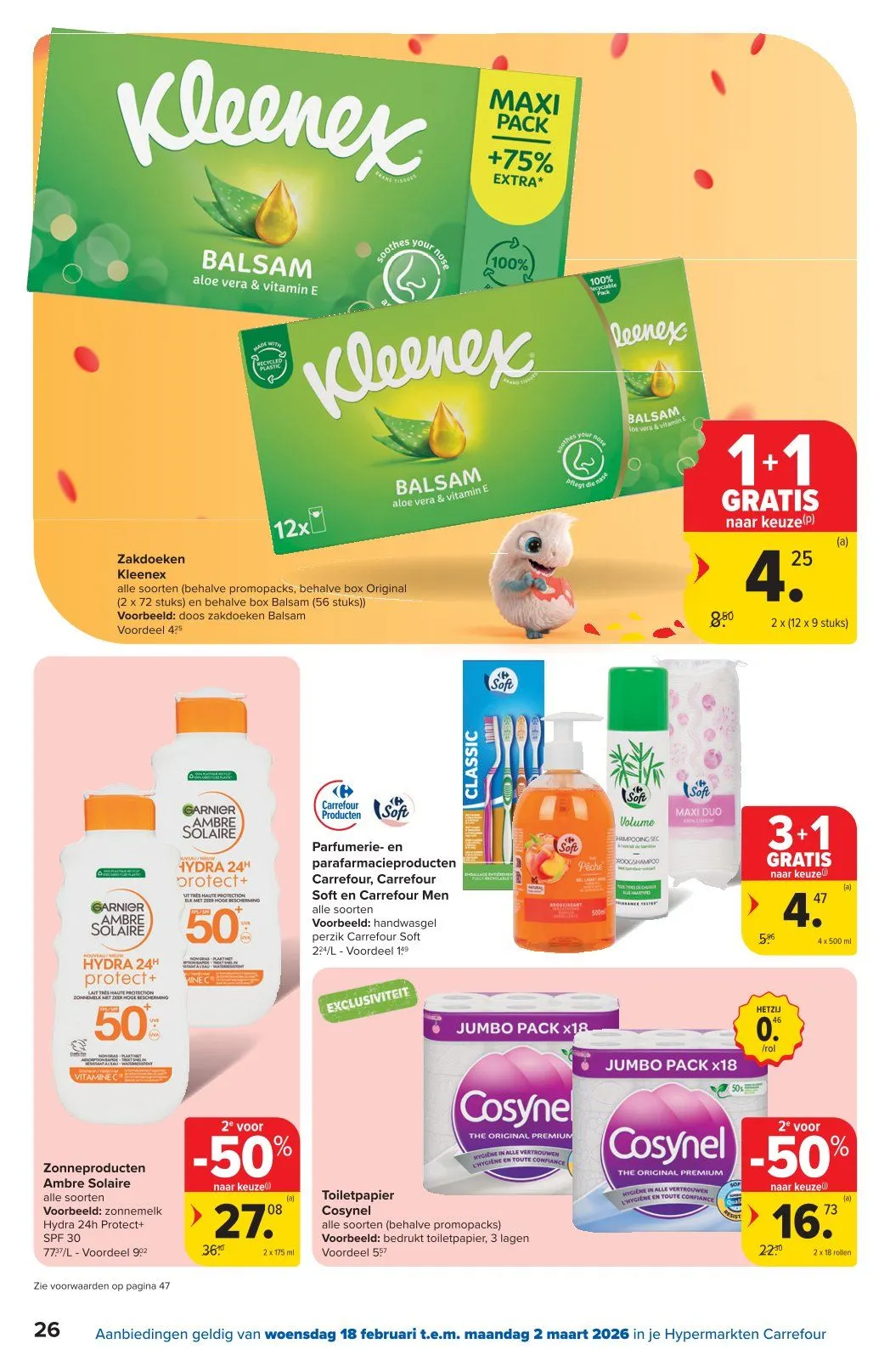 Laatste aanbiedingen in Carrefour folders van 18 februari tot 2 maart 2026 - folder pagina 26
