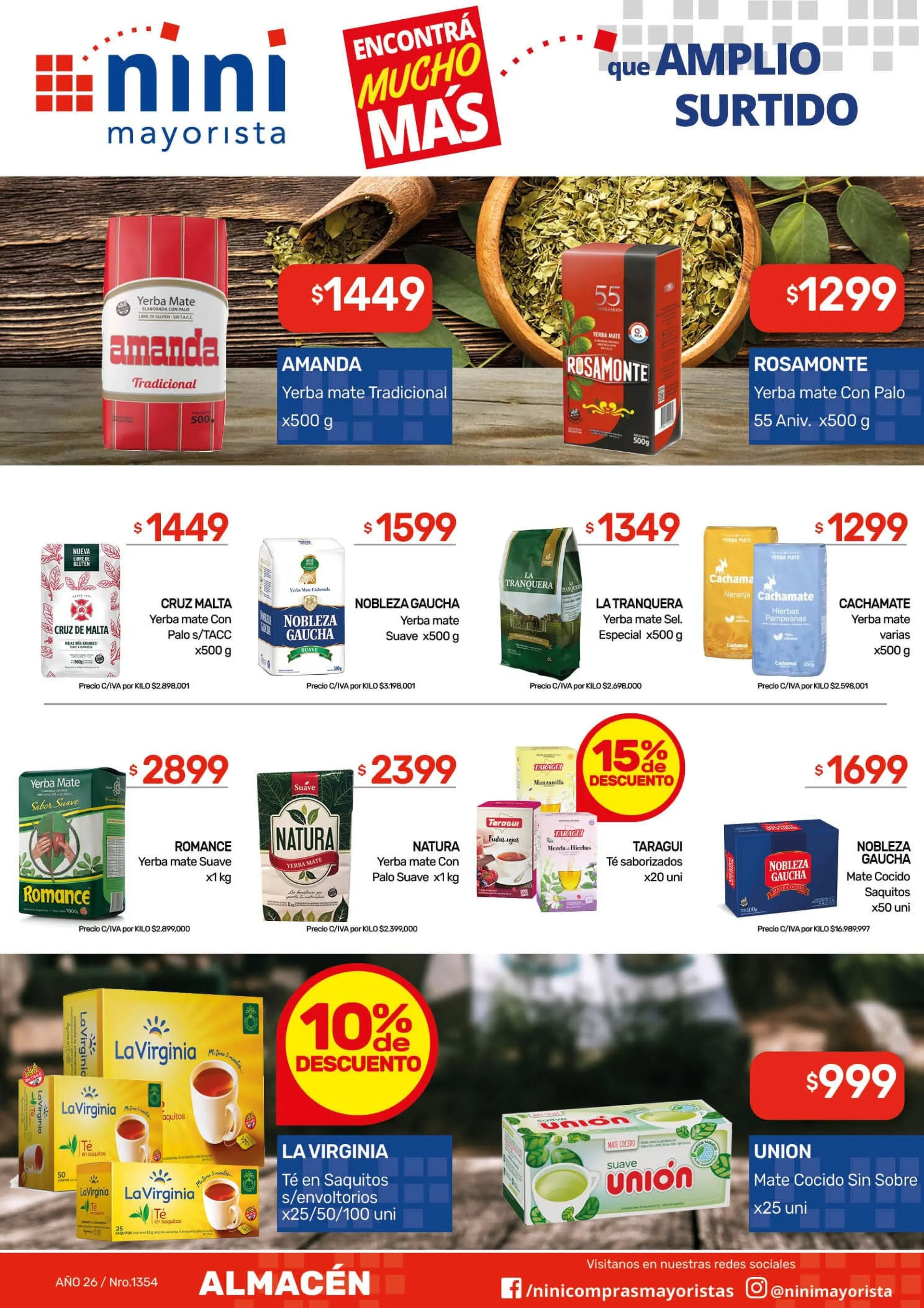 Ofertas de Nini Mayorista Ofertas 6 de abril al 12 de abril 2026 - Página 26 del catálogo