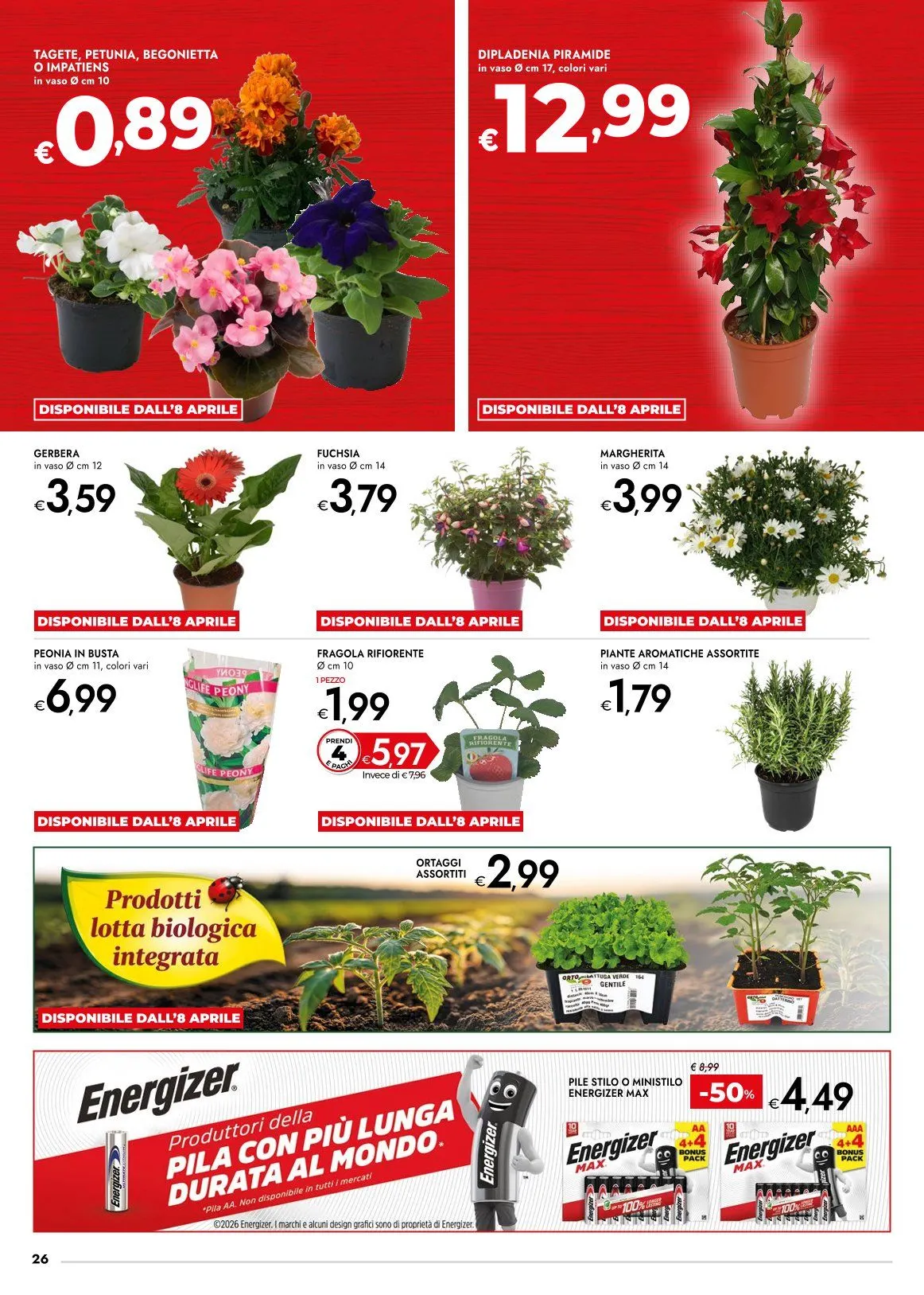  Volantini bennet da 7 aprile a 22 aprile di 2026 - Pagina del volantino 26