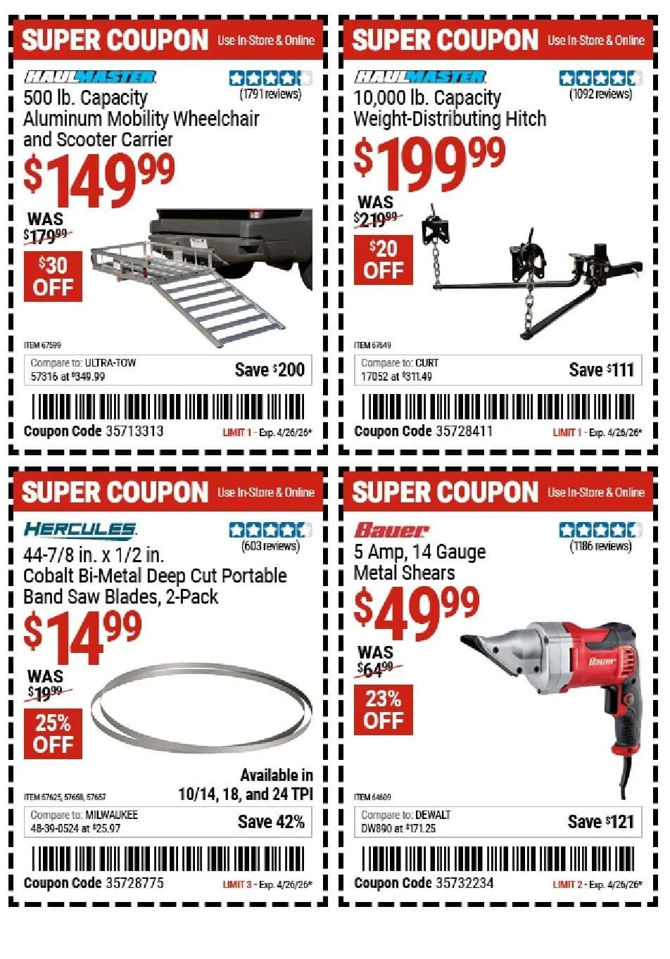 Weekly ad Coupons from April 20 to April 26 2026 - Page 26