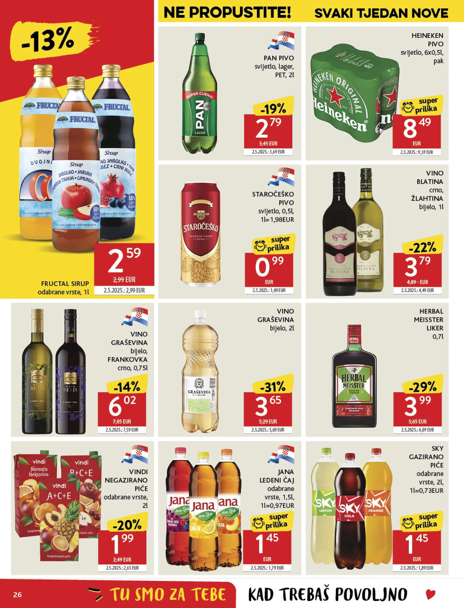 Katalog Konzum od 7. siječnja do 13. siječnja 2026. - Pregled Stranica 26