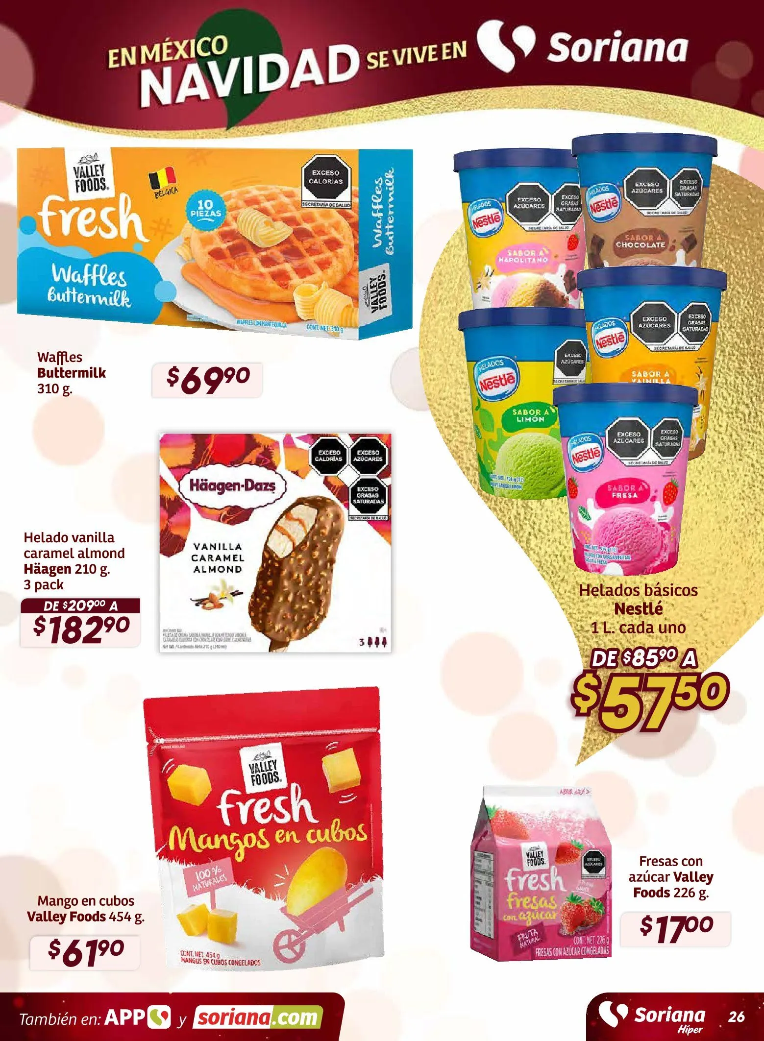 Catálogo de Soriana  Ofertas 11 de diciembre al 31 de diciembre 2025 - Pagina 26