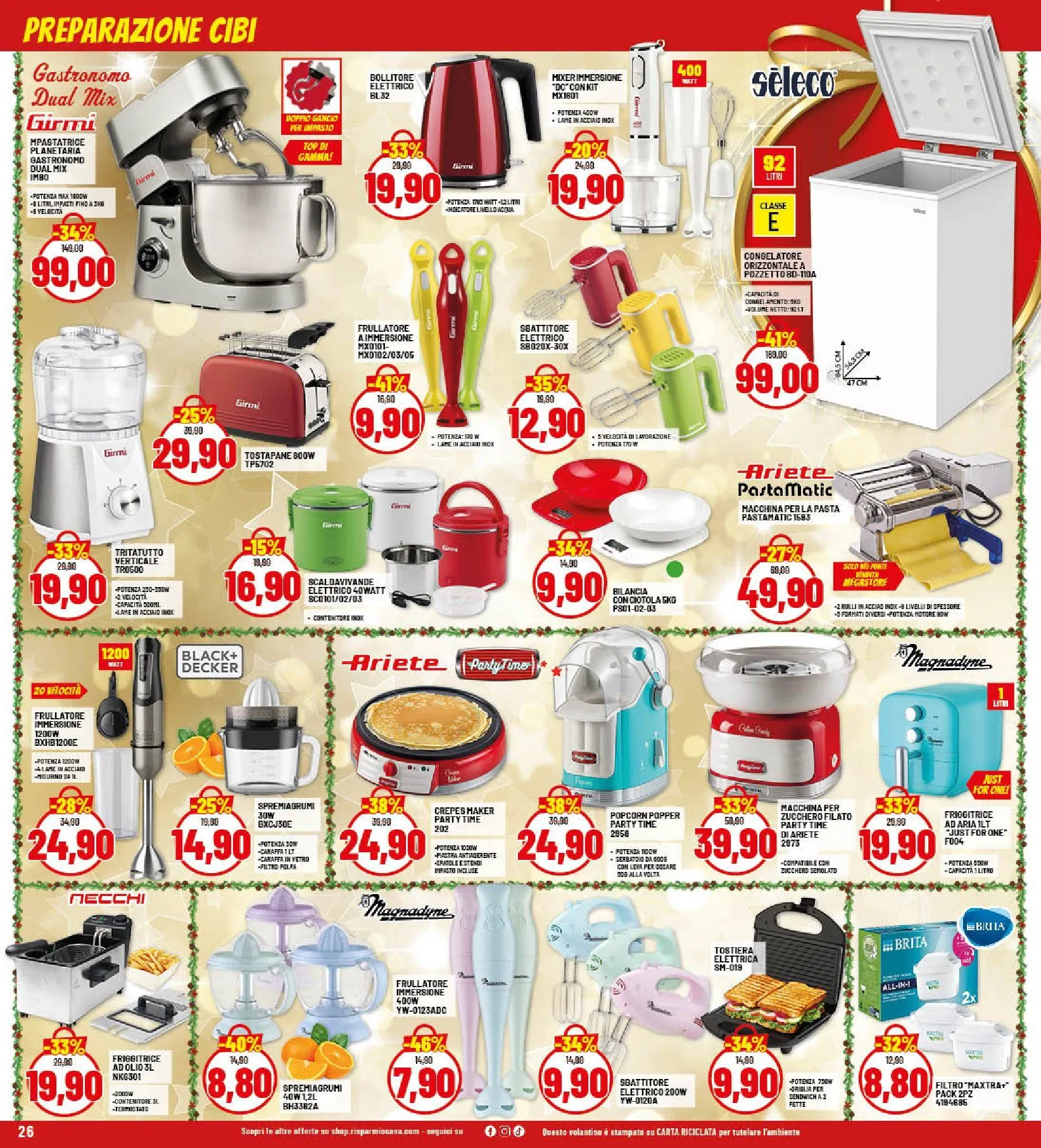 Risparmio Casa Volantino da 26 novembre a 20 dicembre di 2025 - Pagina del volantino 26