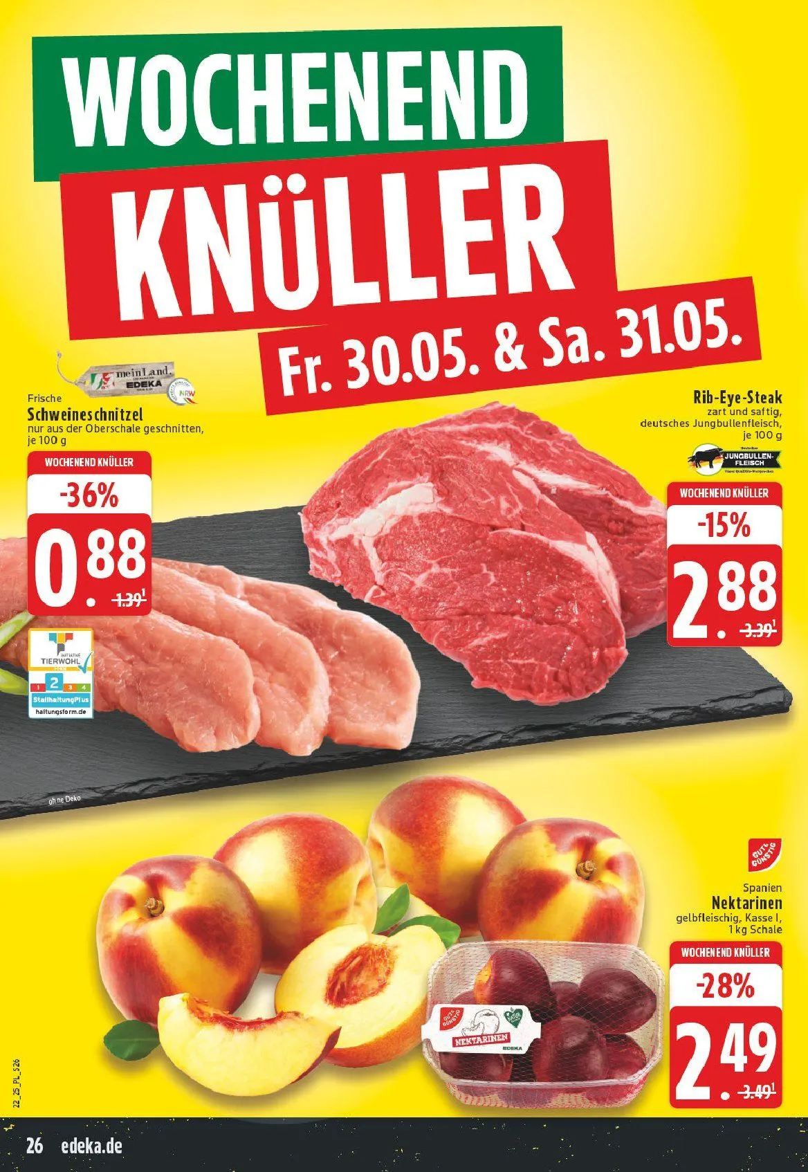 Edeka Prospekt von 26. Mai bis 31. Mai 2025 - Prospekt seite 26