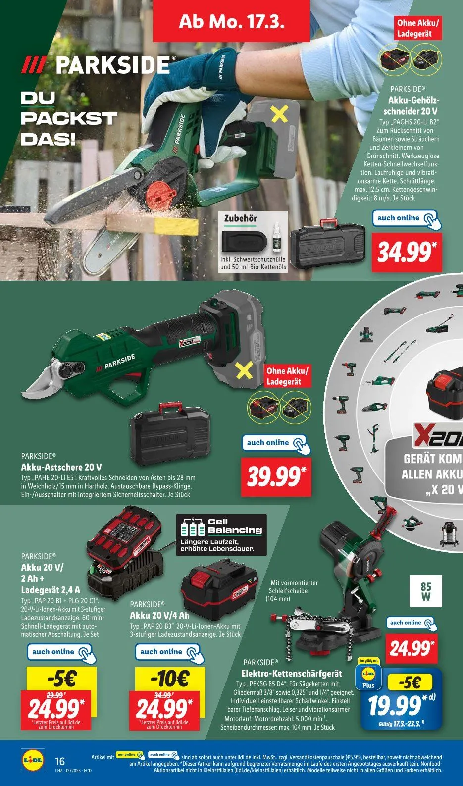 Lidl Prospekt von 17. März bis 22. März 2025 - Prospekt seite 26