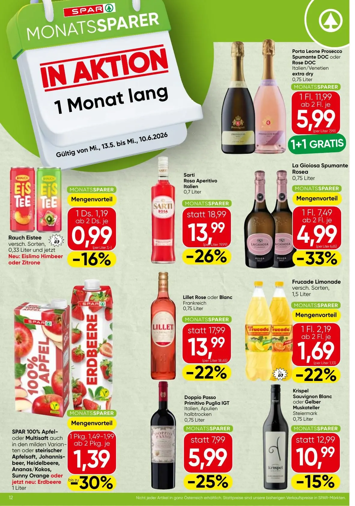 SPAR Prospekte  von 13. Mai bis 10. Juni 2026 - Flugblätt seite  3