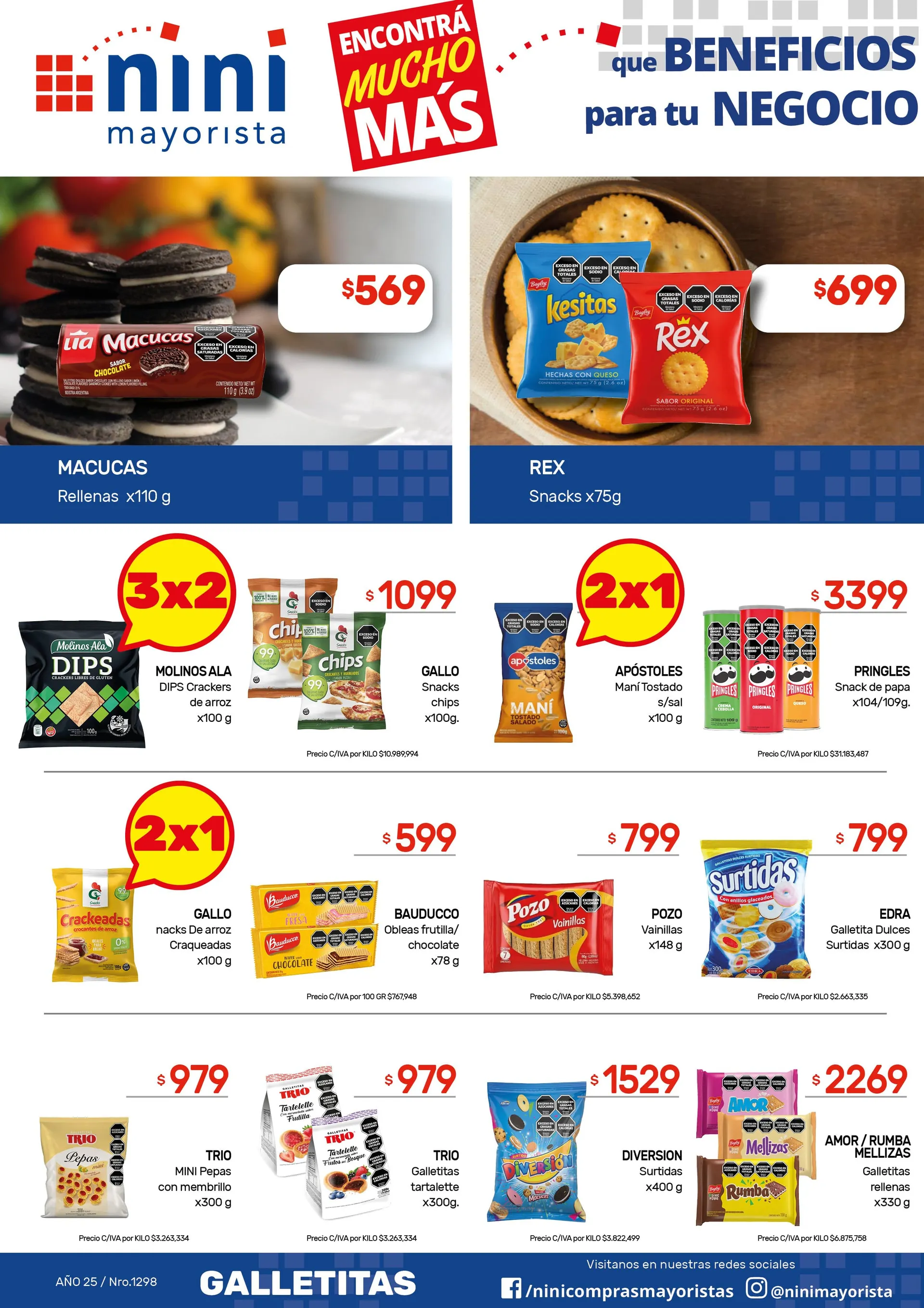 Ofertas de Nini Mayorista 10 de marzo al 16 de marzo 2025 - Página 27 del catálogo