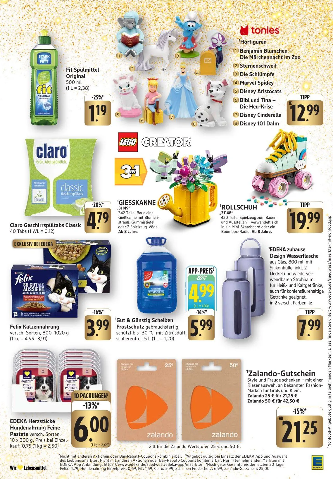 Edeka Sales von 3. Dezember bis 6. Dezember 2025 - Prospekt seite 27