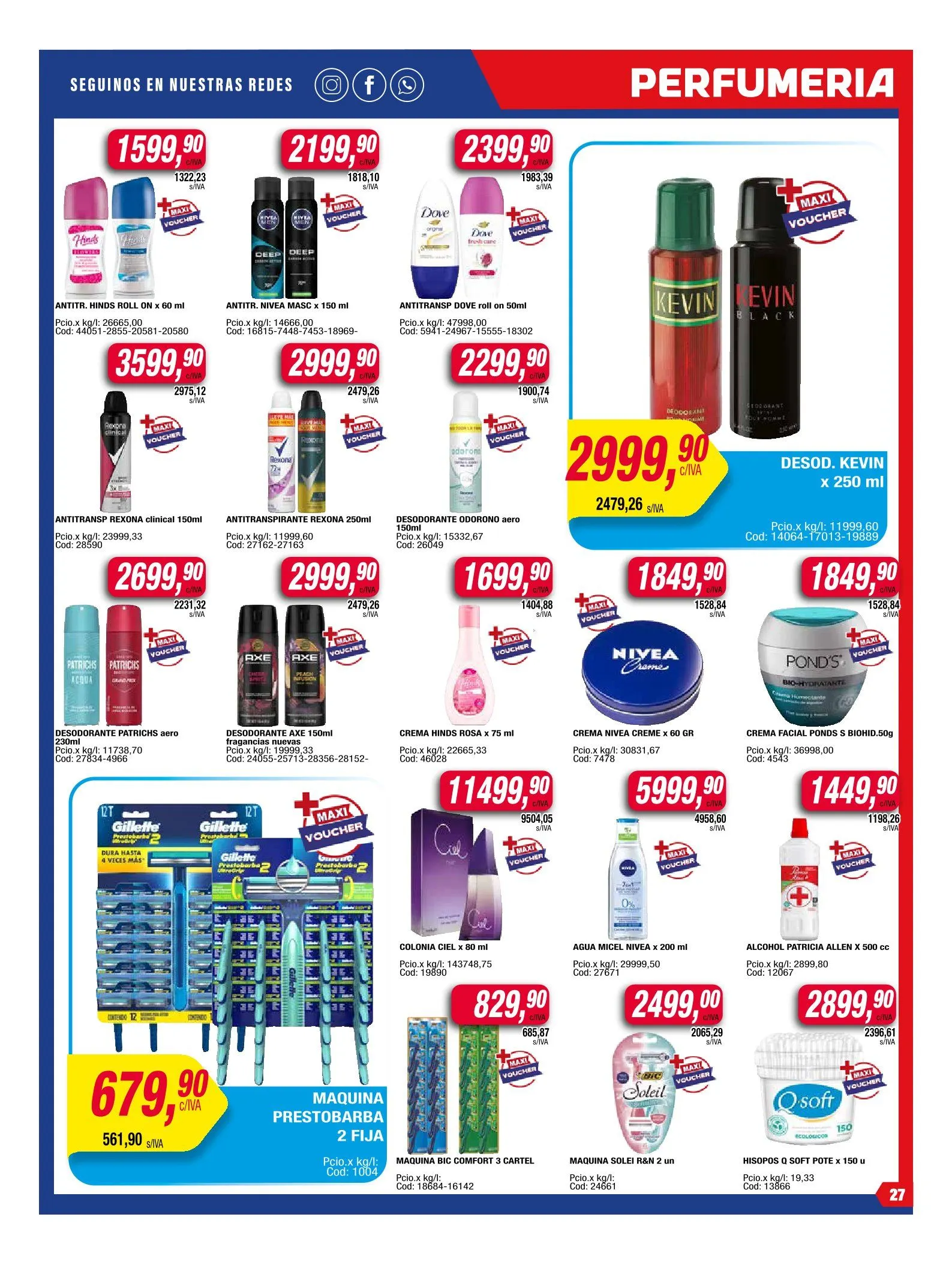 Ofertas de Ofertas Maxiconsumo 11 de agosto al 17 de agosto 2025 - Página 27 del catálogo