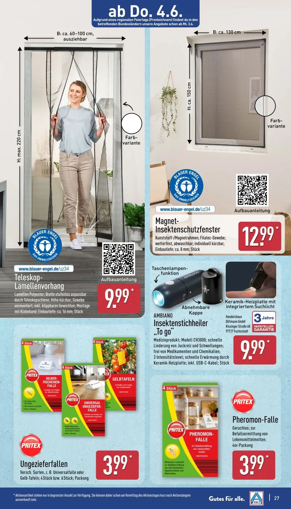 ALDI Nord Prospekte - Aktuelle Angebote von 1. Juni bis 6. Juni 2026 - Prospekt seite 27