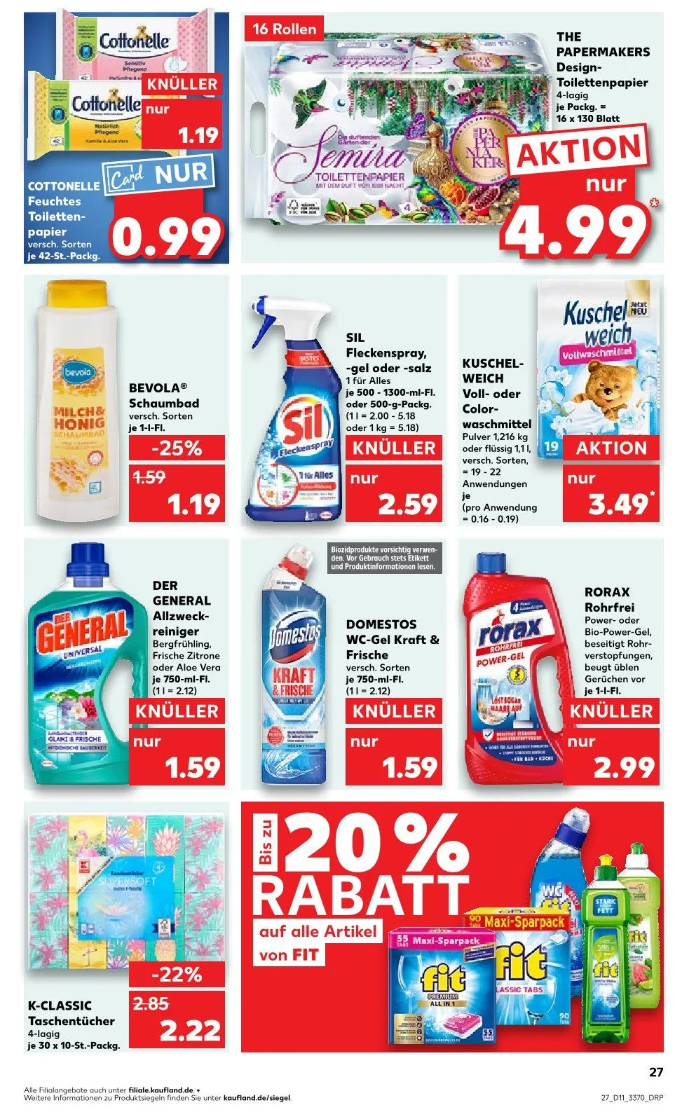 Kaufland Prospekt von 13. März bis 19. März 2025 - Prospekt seite 27