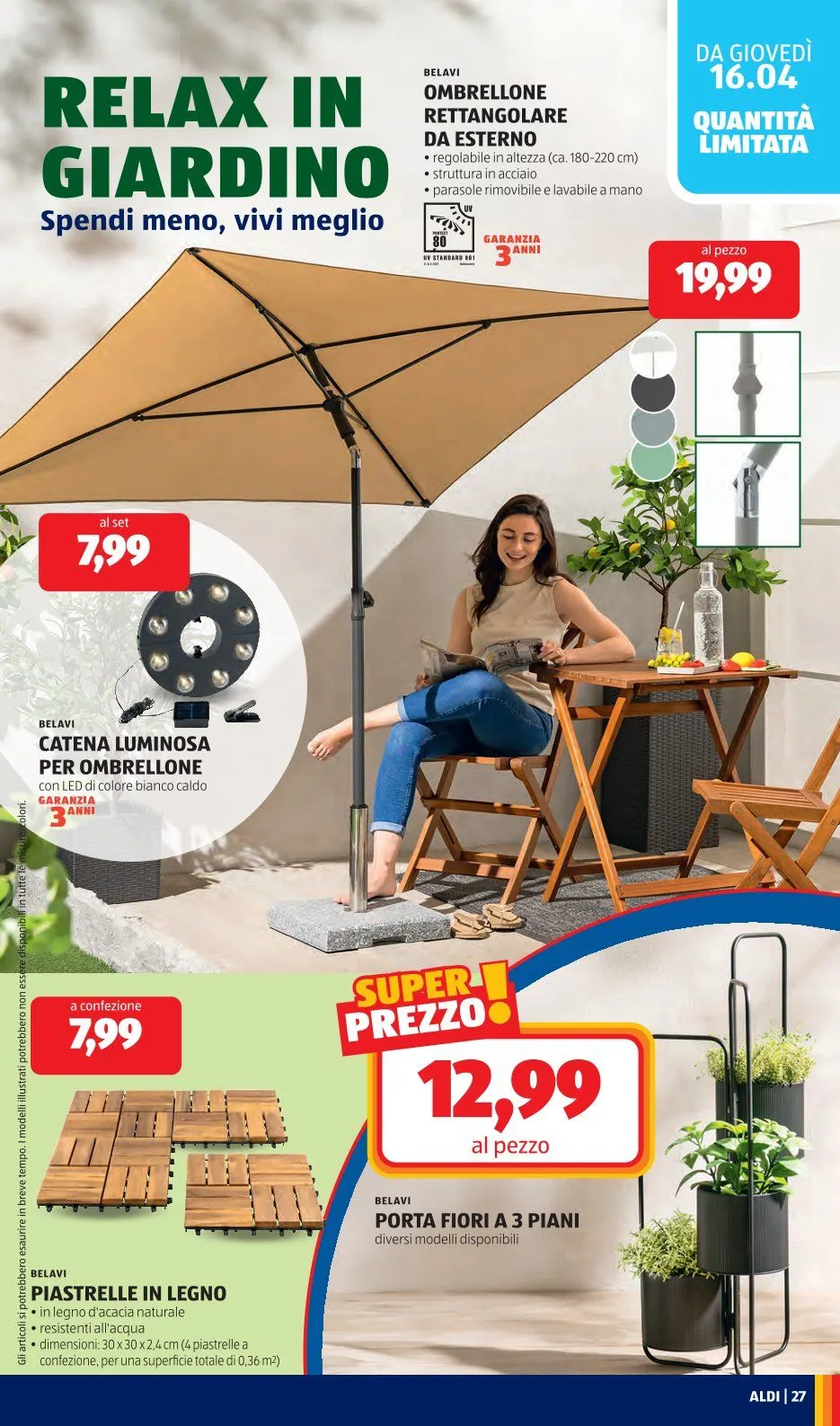 Volantini Aldi da 22 aprile a 4 maggio di 2026 - Pagina del volantino 27