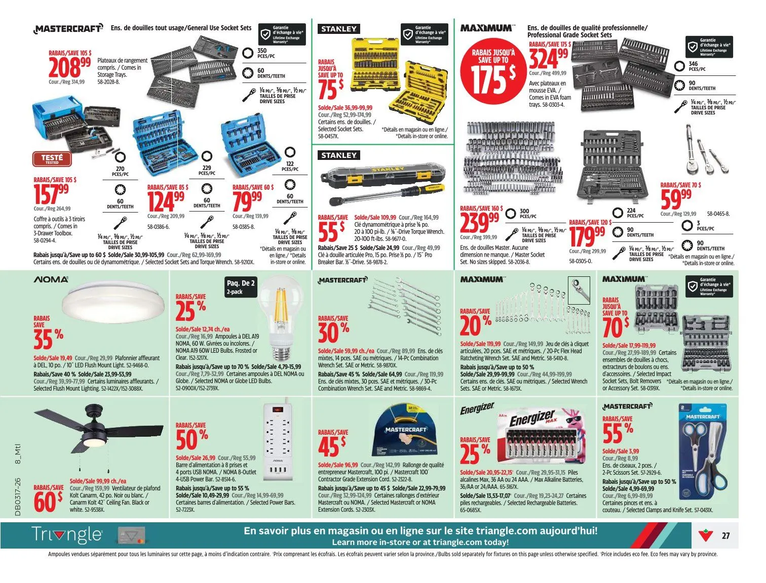 Canadian Tire Sales from April 23 to April 30 2026 - flyer page 27