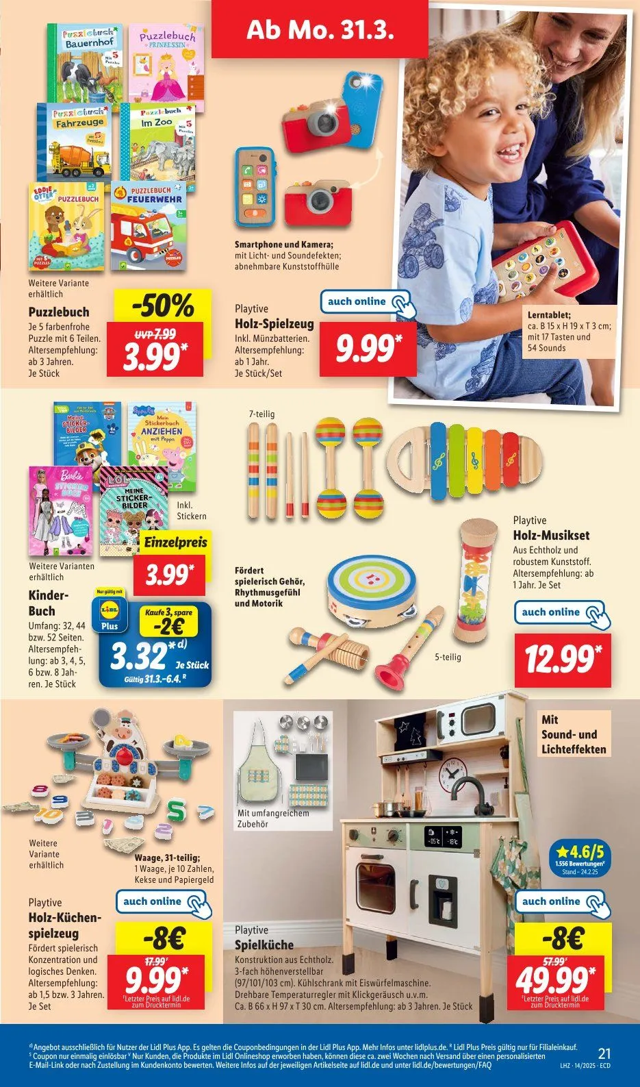 Lidl Prospekt von 31. März bis 15. April 2025 - Prospekt seite 25
