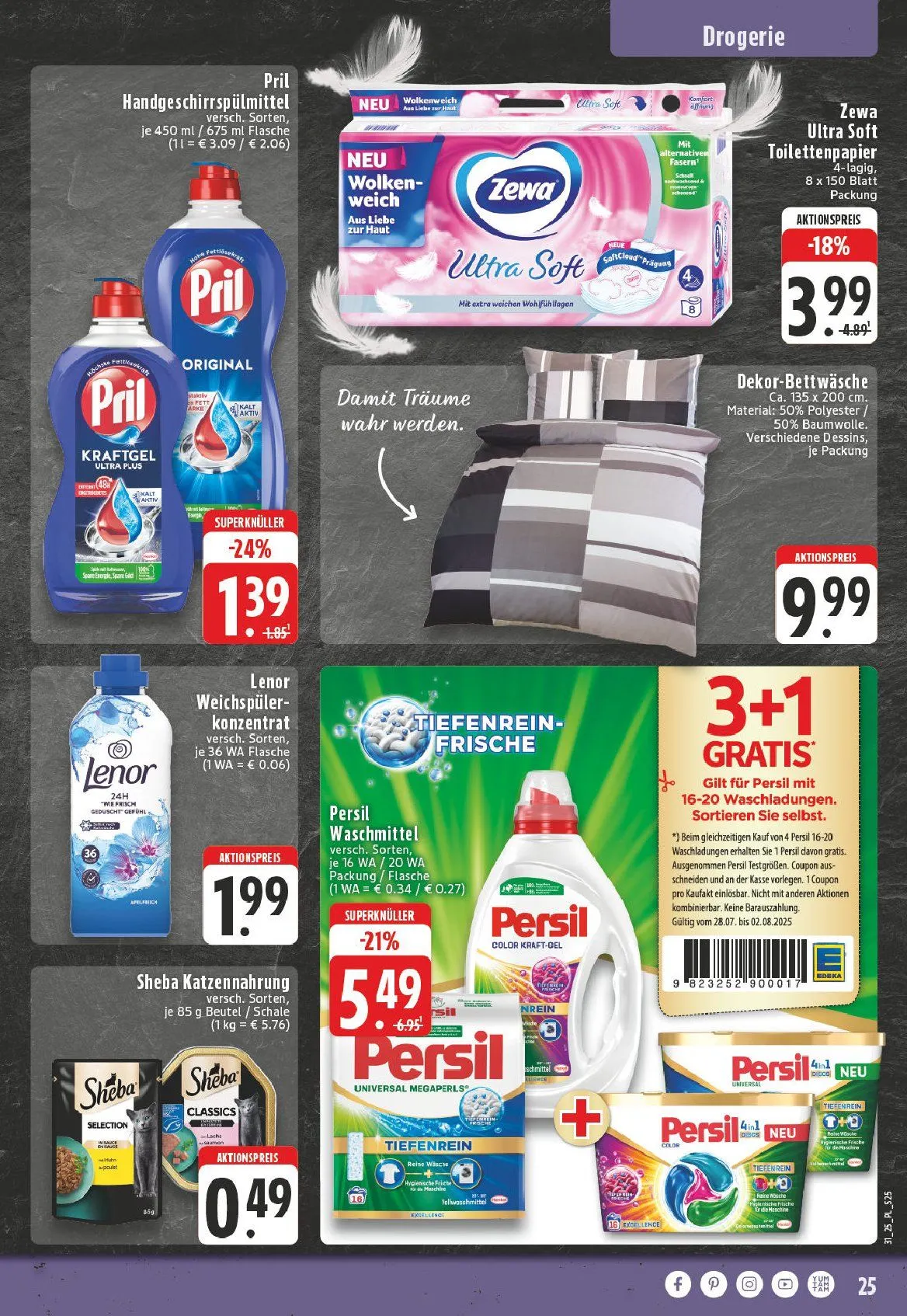 Edeka Prospekte von 28. Juli bis 2. August 2025 - Prospekt seite 27