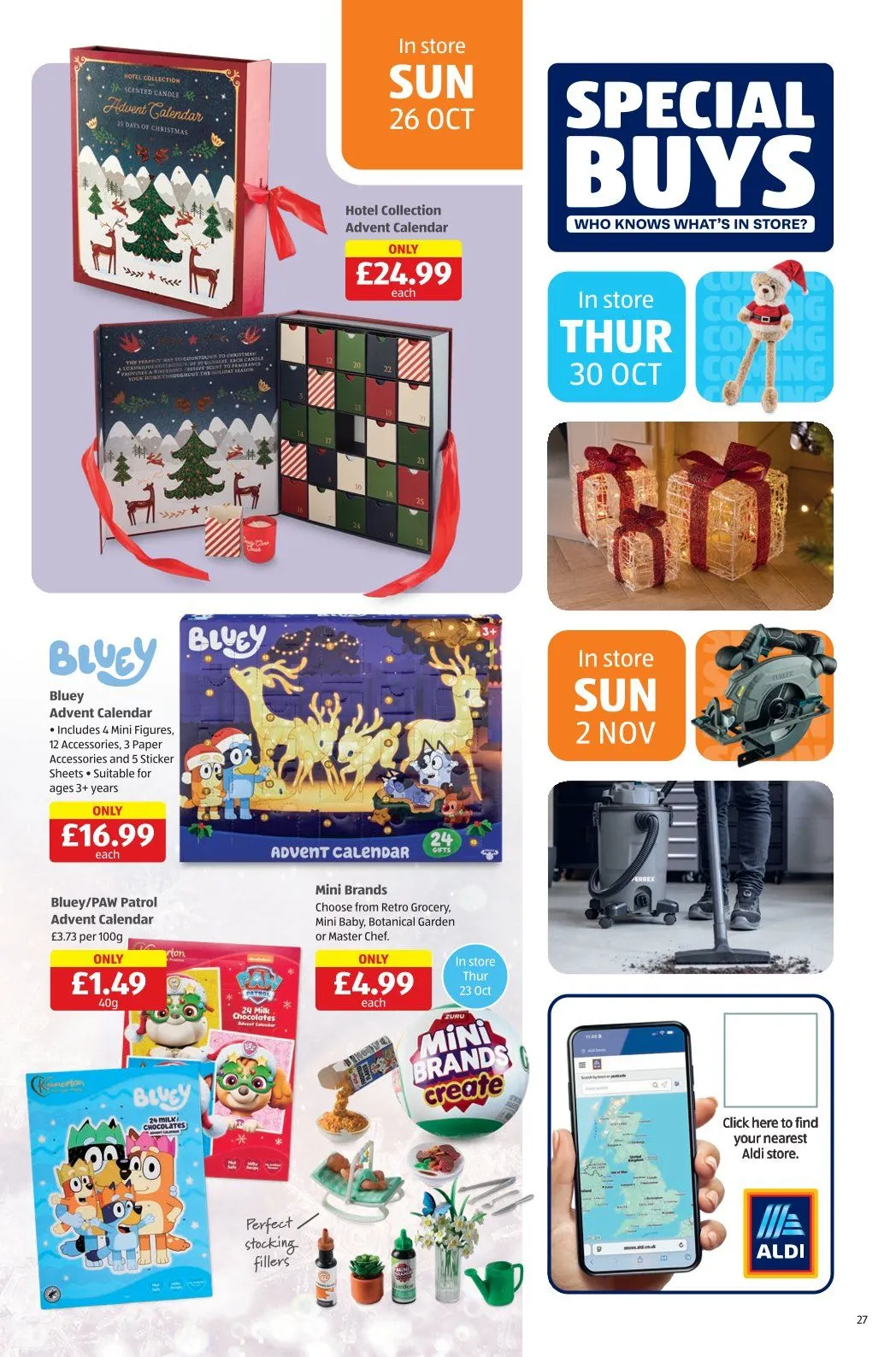 Aldi Sales from 23 October to 6 November 2025 - Catalogue Page 27