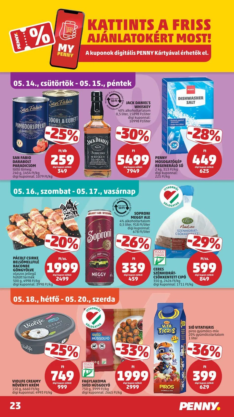 Katalógus  Penny Market legfrissebb ajánlatai május 14.-tól május 20.-ig 2026. - Oldal 27