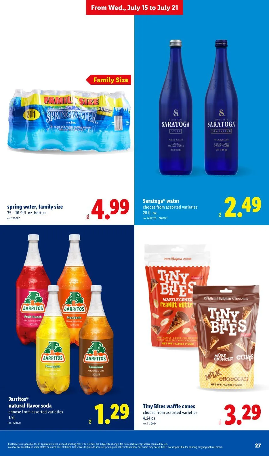 Weekly ad Lidl Sales from July 15 to July 21 2026 - Page 27