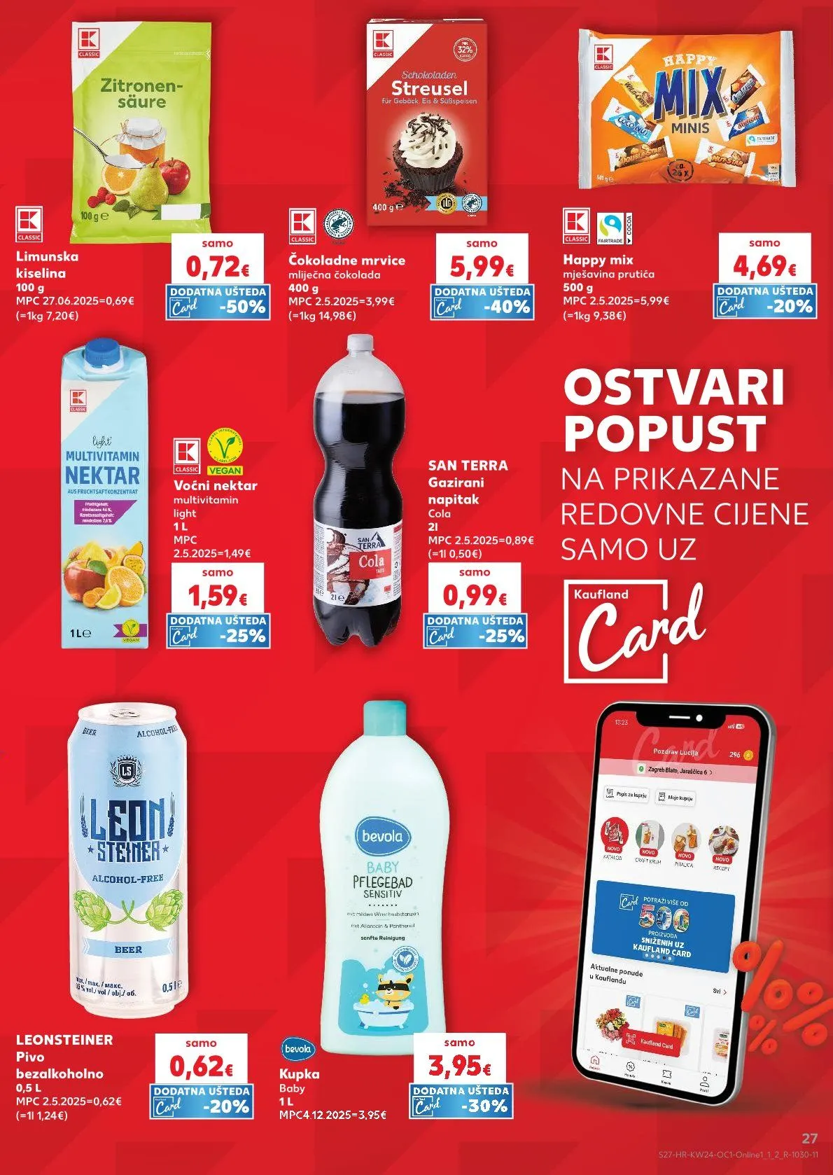 Katalog Kaufland od 10. lipnja do 16. lipnja 2026. - Pregled Stranica 27