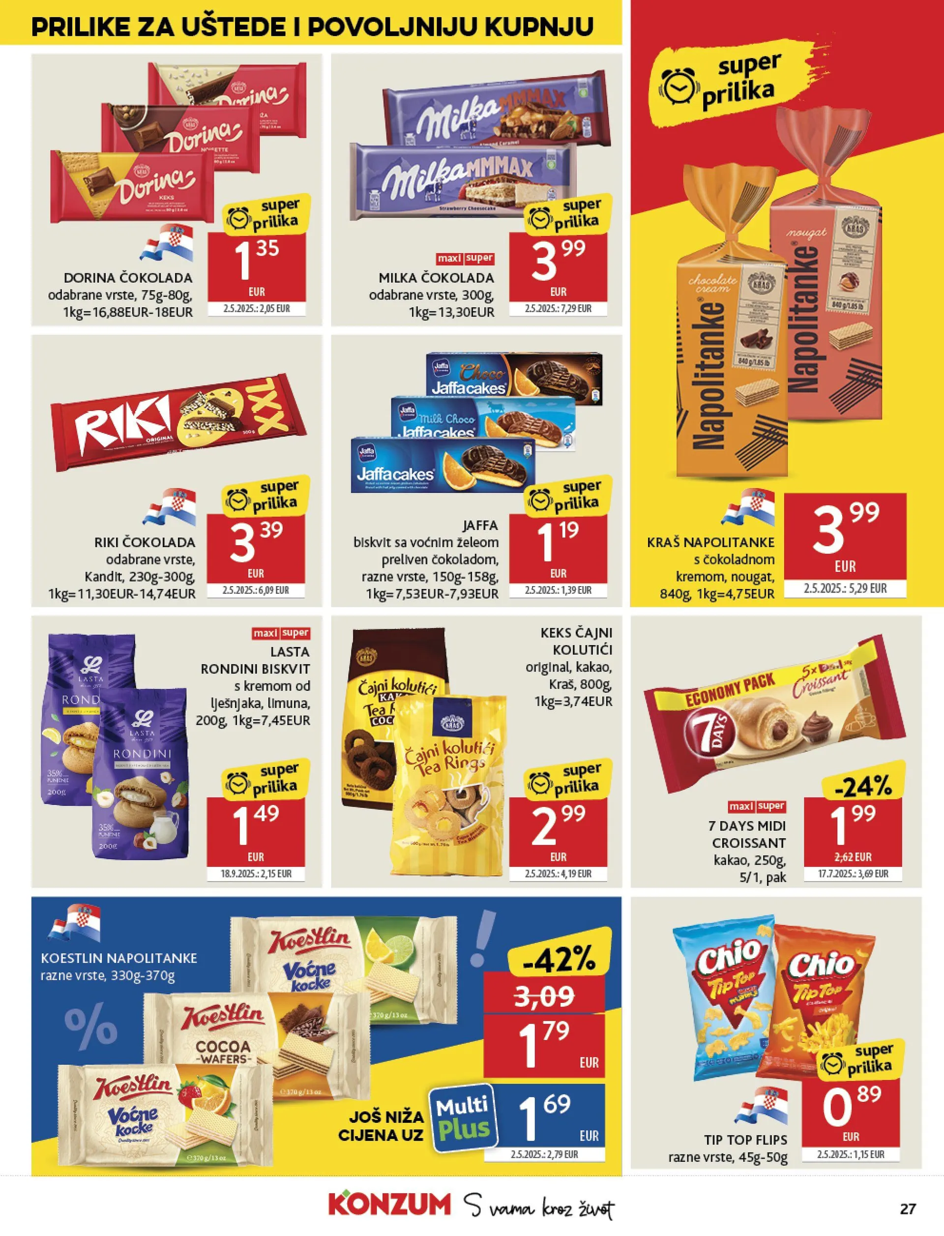 Katalog Konzum od 7. siječnja do 13. siječnja 2026. - Pregled Stranica 27