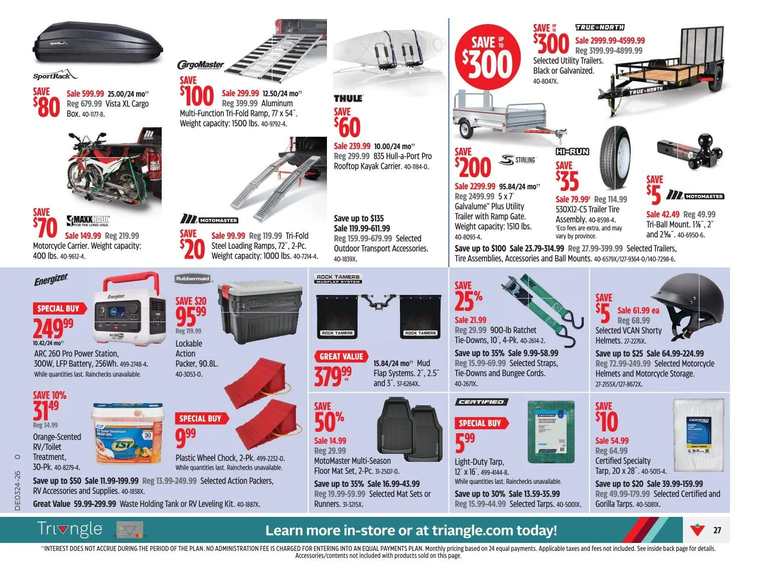 Canadian Tire Sales from June 11 to June 21 2026 - flyer page 27