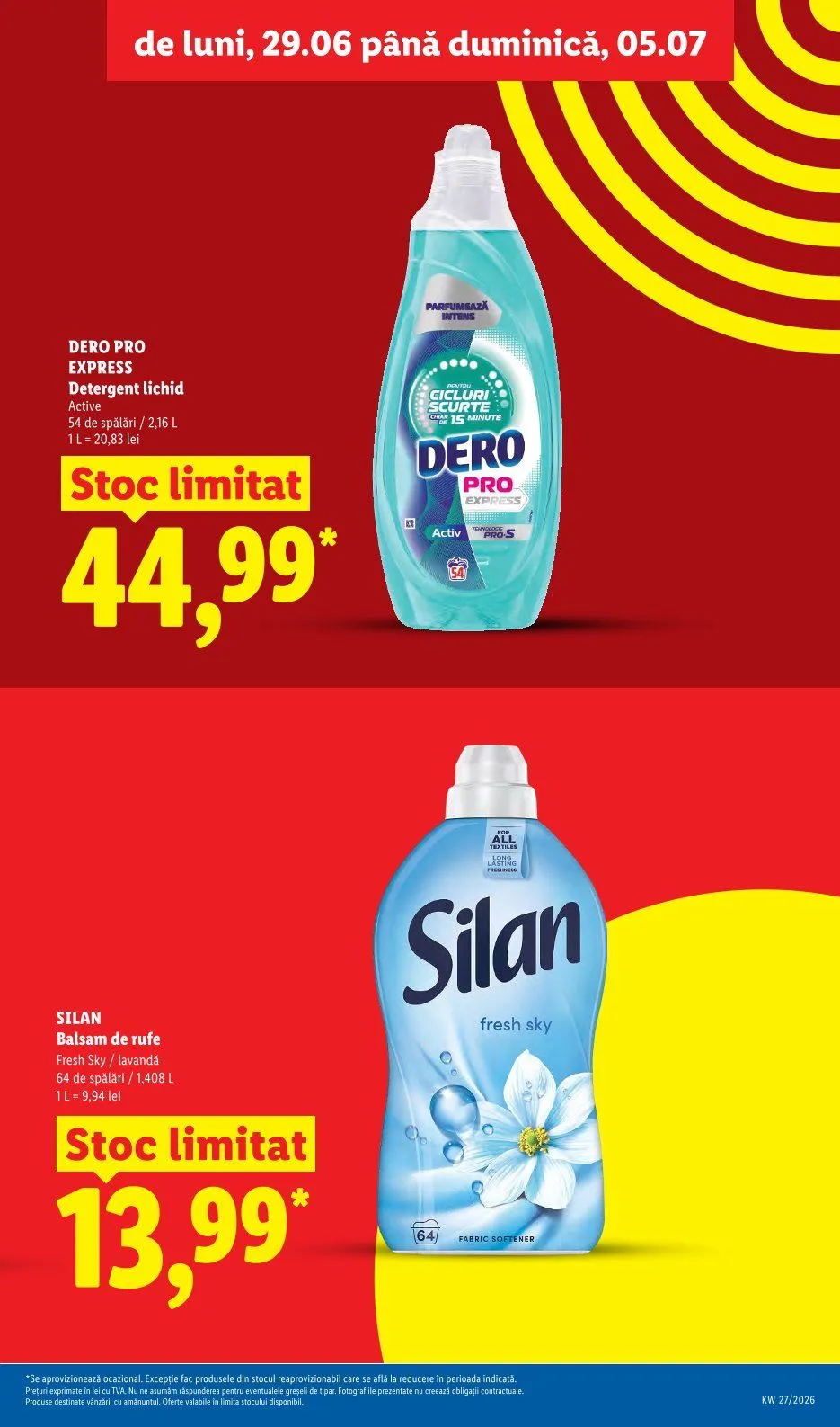 Catalog Oferte de neratat Lidl de la 29 iunie până la 5 iulie 2026 - Revista Pagina 27
