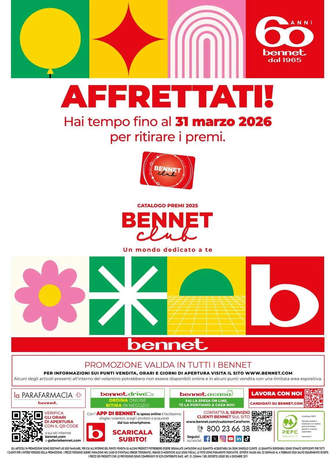 Volantini bennet da 22 gennaio a 4 febbraio di 2026 - Pagina del volantino 27