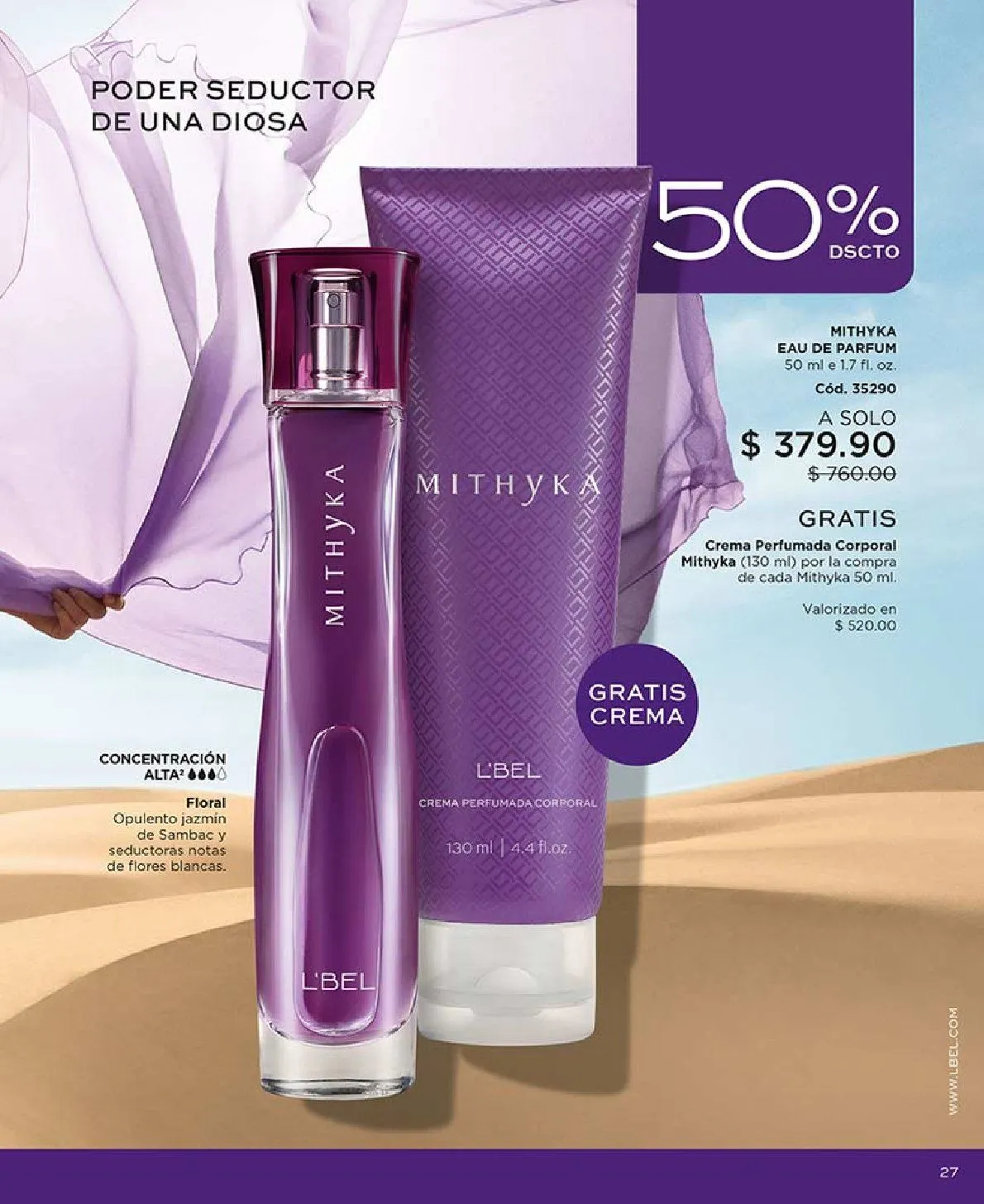 Catálogo de L'Bel Oferta del Mes 1 de septiembre al 30 de septiembre 2025 - Pagina 27