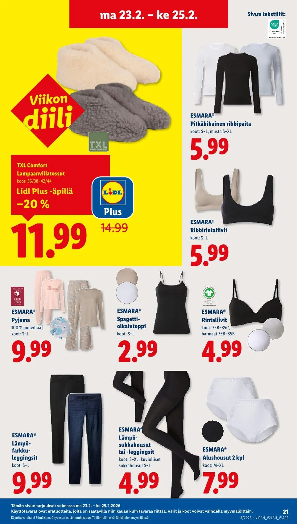 Kaupan Lidl uusimmat tarjoukset voimassa alkaen 19. helmikuuta - 25. helmikuuta 2026 - Tarjouslehti sivu 27
