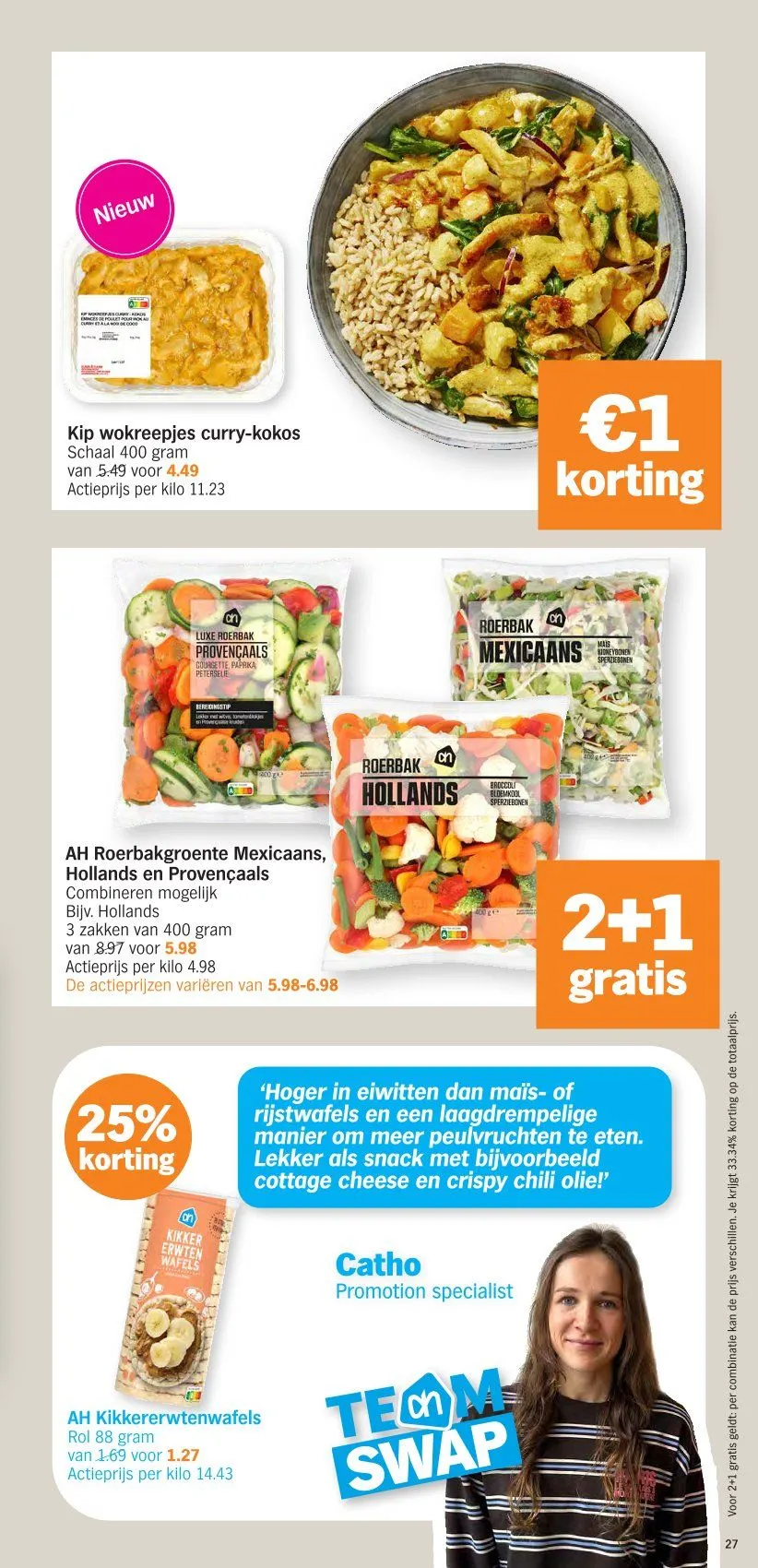 Laatste aanbiedingen in Albert Heijn folders van 23 februari tot 1 maart 2026 - folder pagina 27