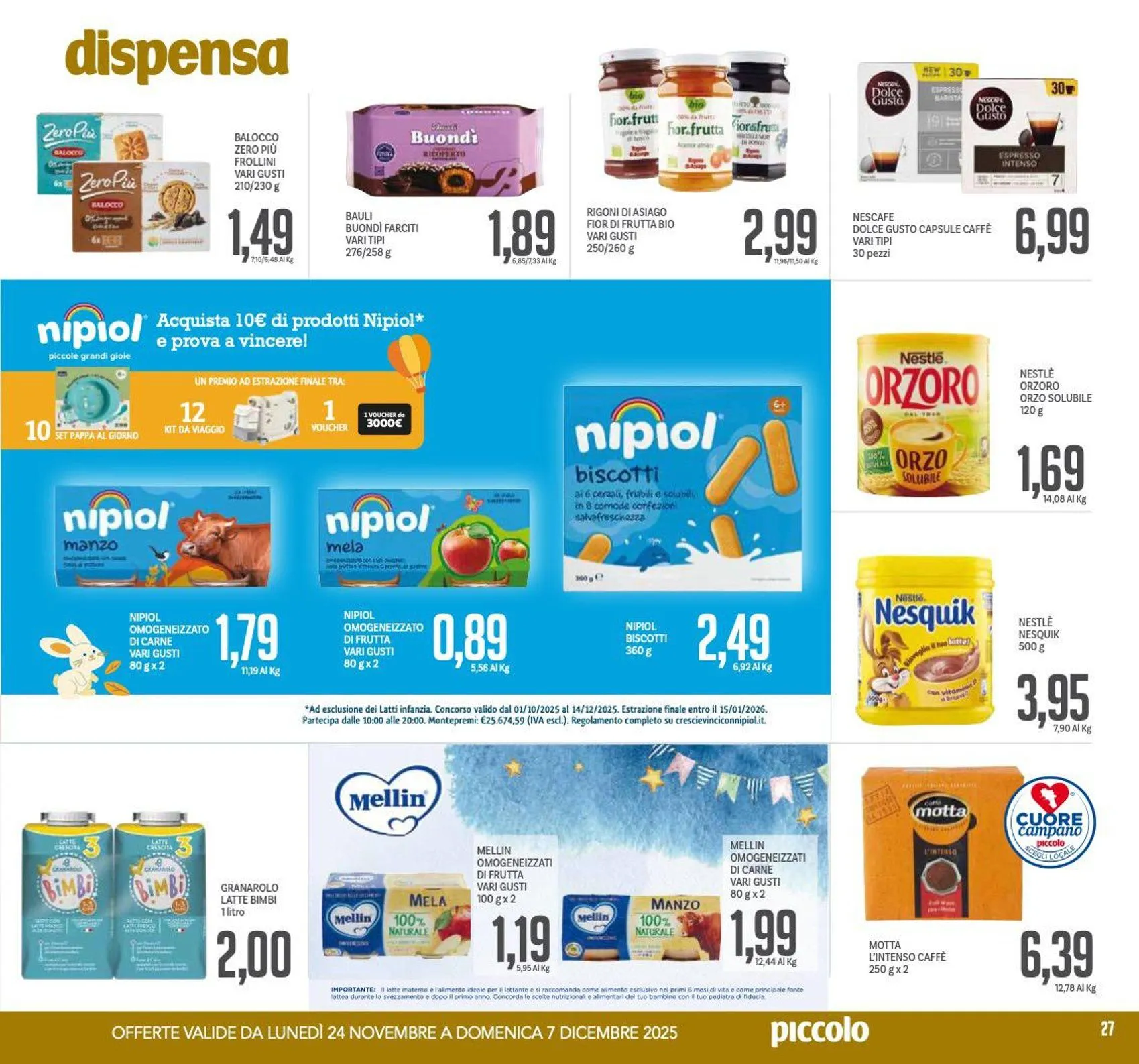 Piccolo Volantino da 24 novembre a 7 dicembre di 2025 - Pagina del volantino 27