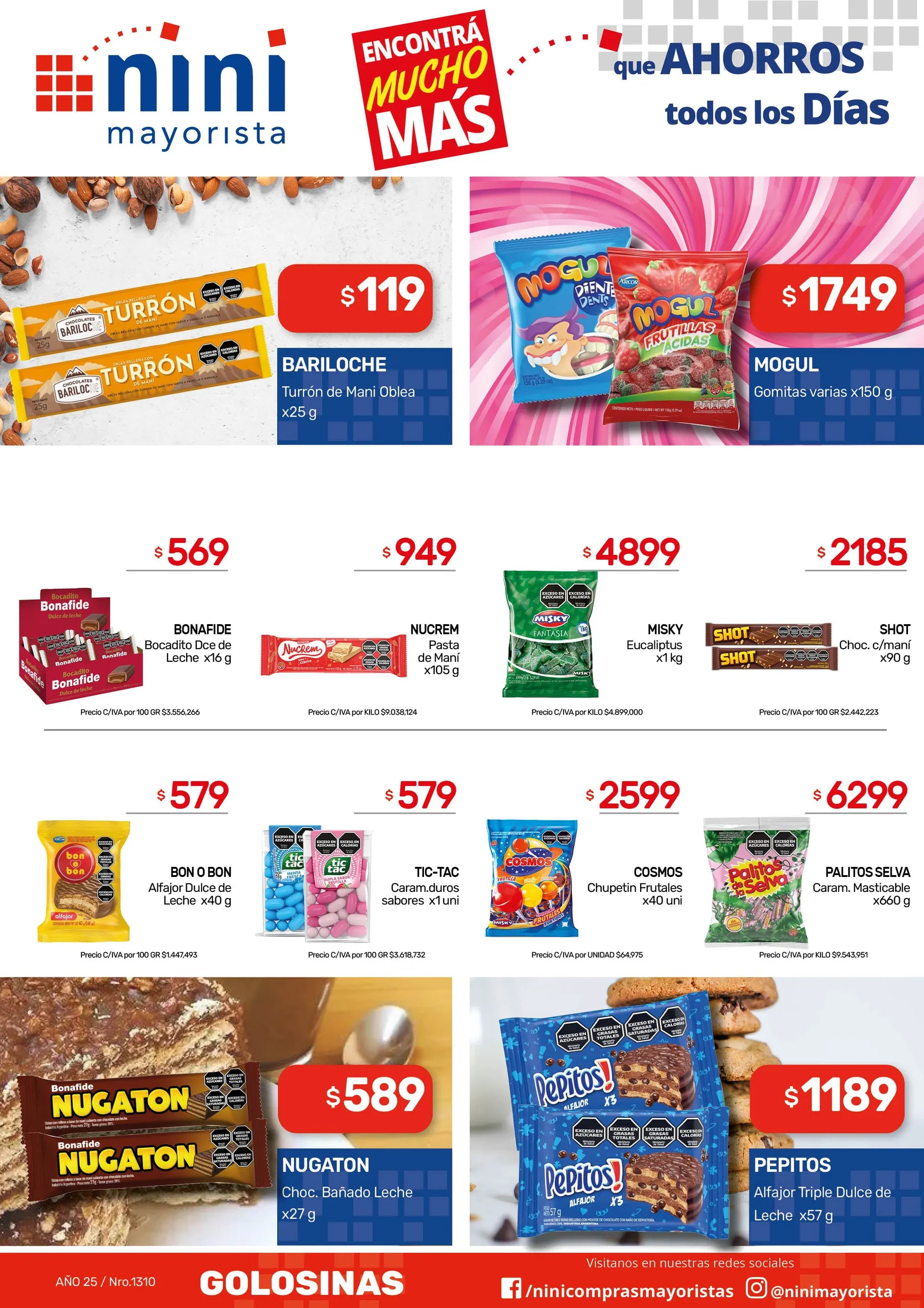 Ofertas de Ofertas Nini Mayorista 2 de junio al 8 de junio 2025 - Página 27 del catálogo