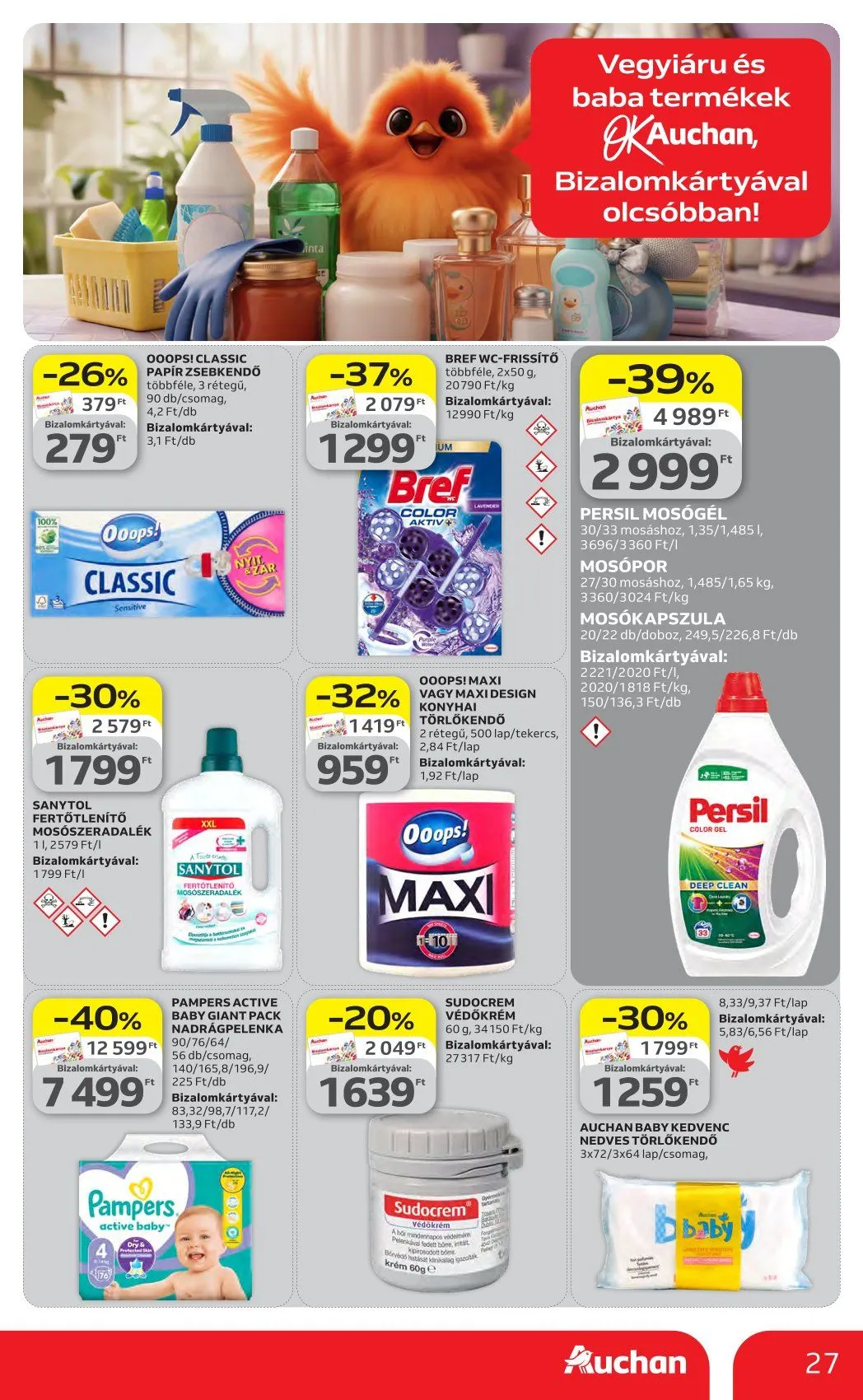 Katalógus  Auchan április 23.-tól április 29.-ig 2026. - Oldal 27