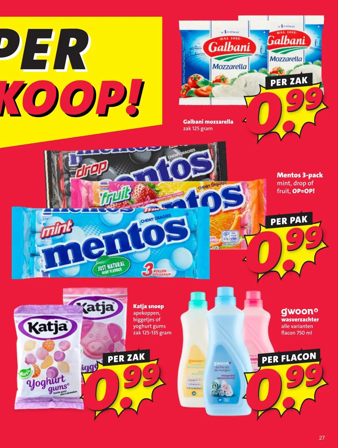 Nettorama Folfer van 1 december tot 7 december 2025 - Folder pagina 27